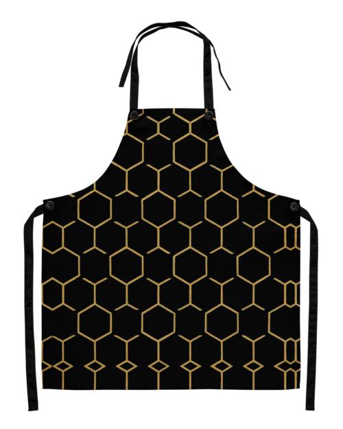 TALISHÉN: Steel Spine Hex Pattern – Apron
