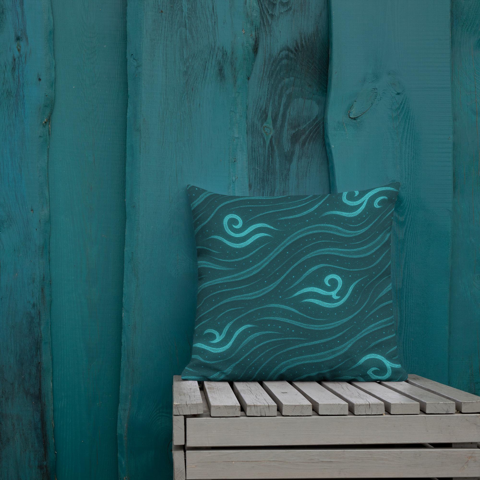 ORA’QI’UN™: Deepwater Rune Drift™ – Premium Pillow - Image 3