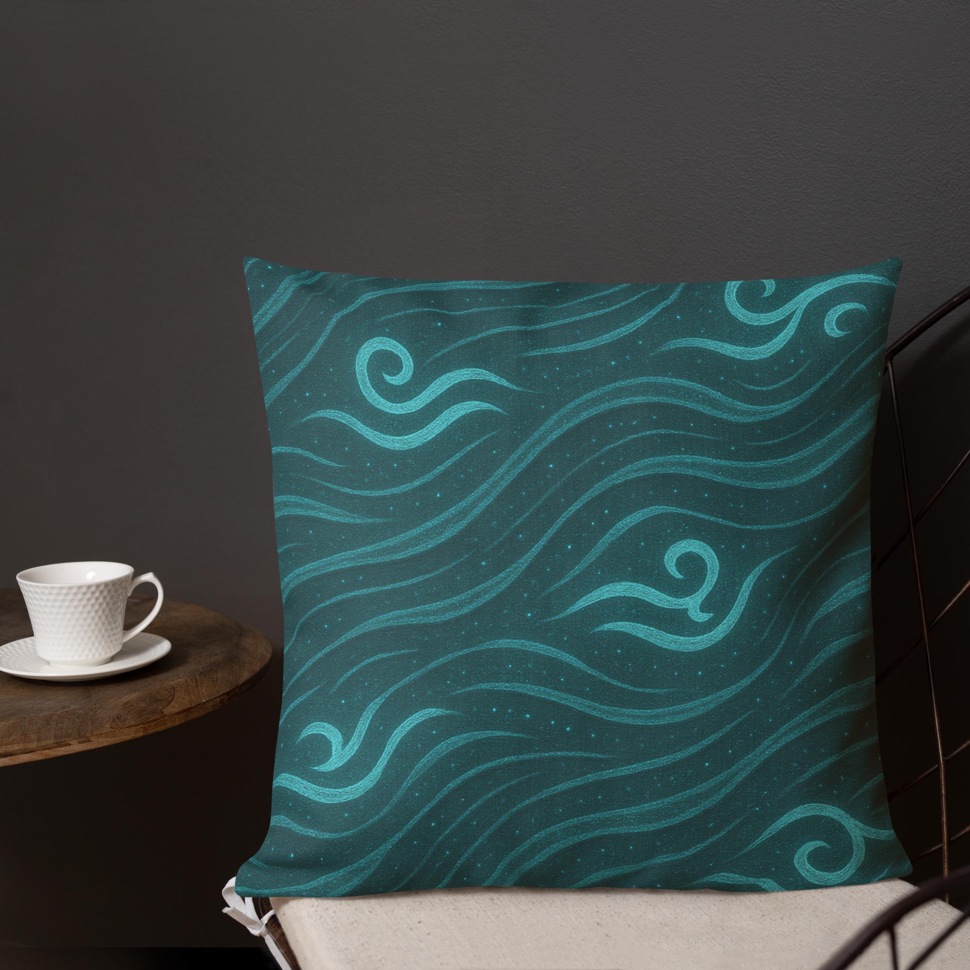 ORA’QI’UN™: Deepwater Rune Drift™ – Premium Pillow - Image 2
