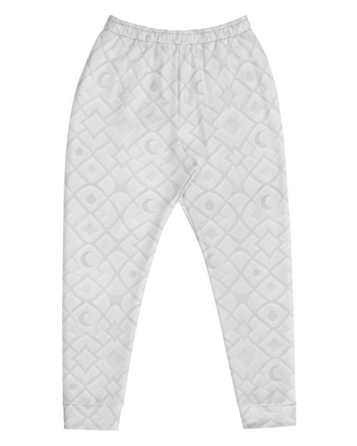 KA’A’TOR: Veilfract Shadow™ – Men's Joggers – White