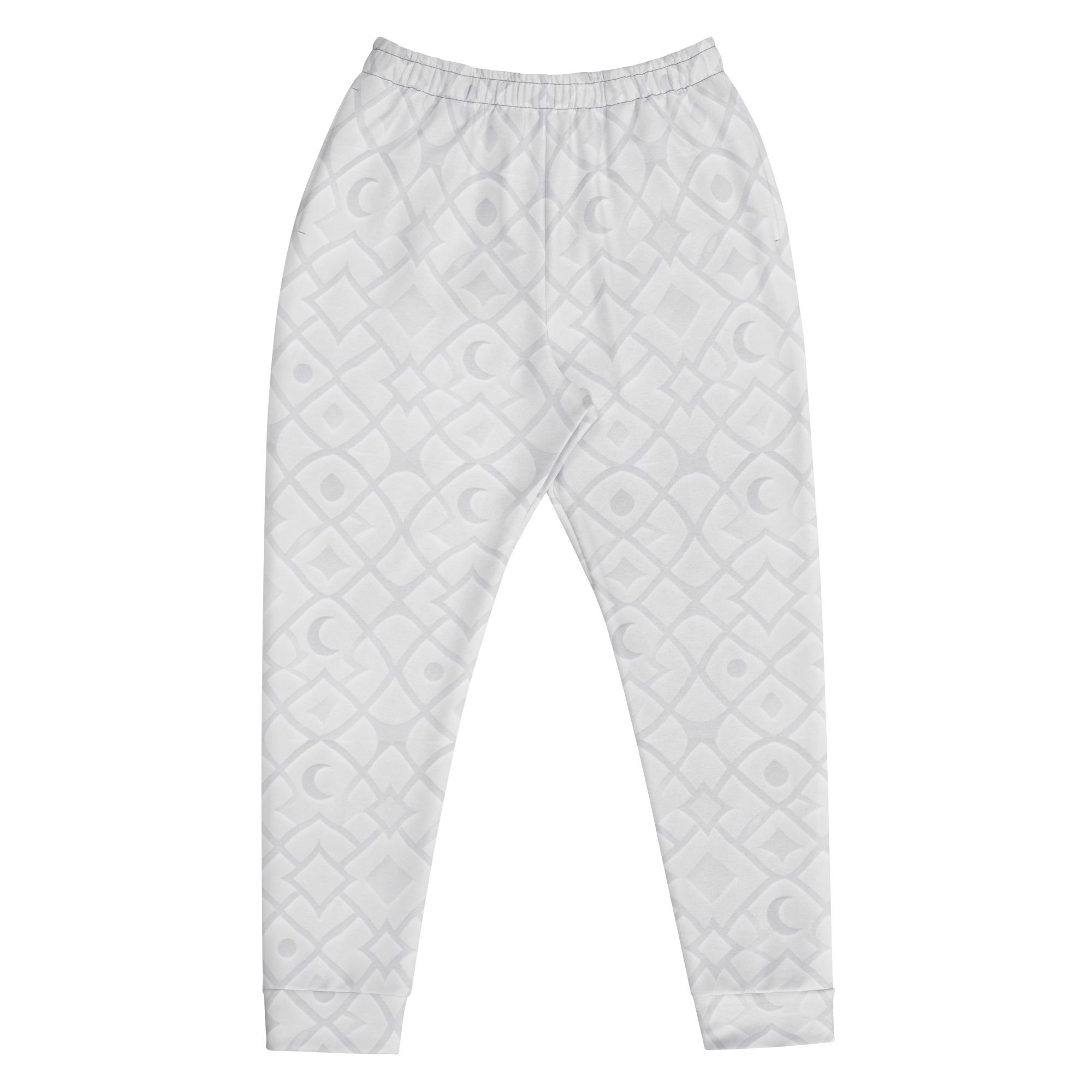 KA’A’TOR: Veilfract Shadow™ – Men's Joggers – White