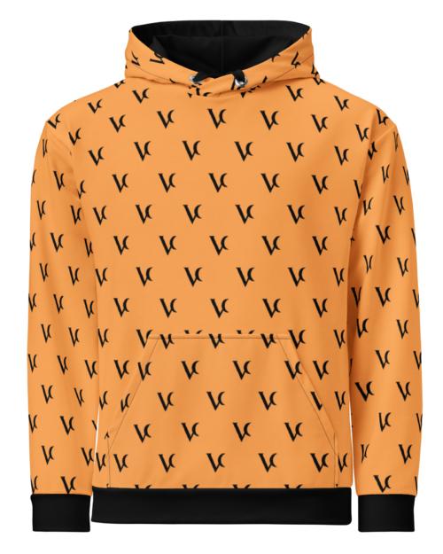 Varéluna: The VARÉ Crest™ – Unisex Hoodie – Bronze & Black