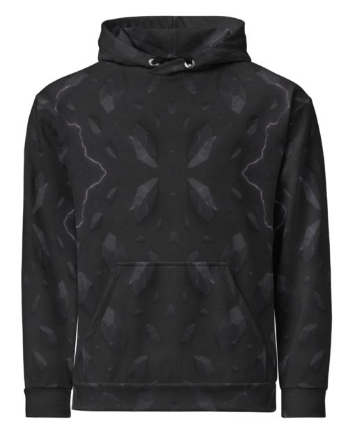 XELYAR™: Echo-Fracture Drift™ – Unisex Hoodie