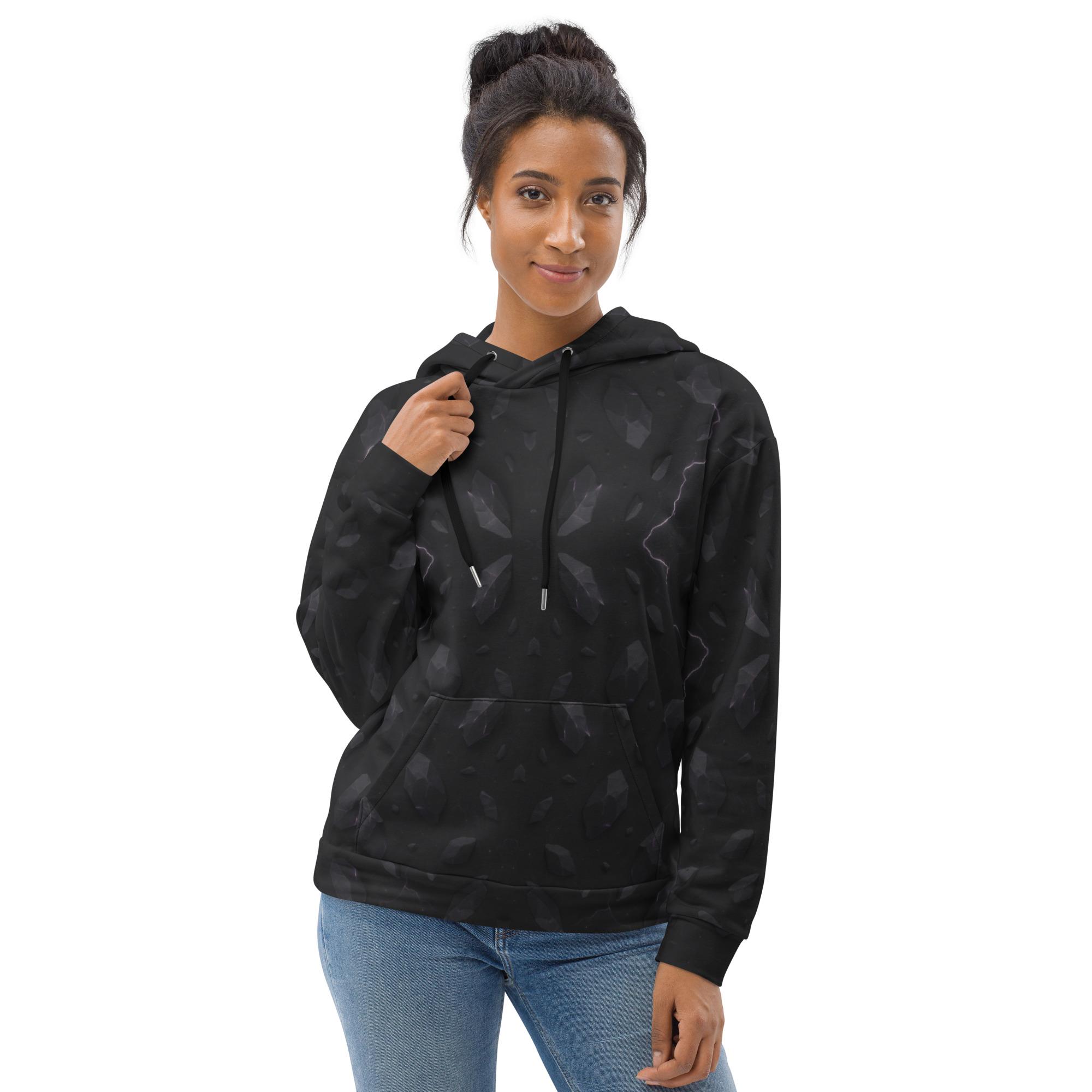 XELYAR™: Echo-Fracture Drift™ – Unisex Hoodie - Image 3