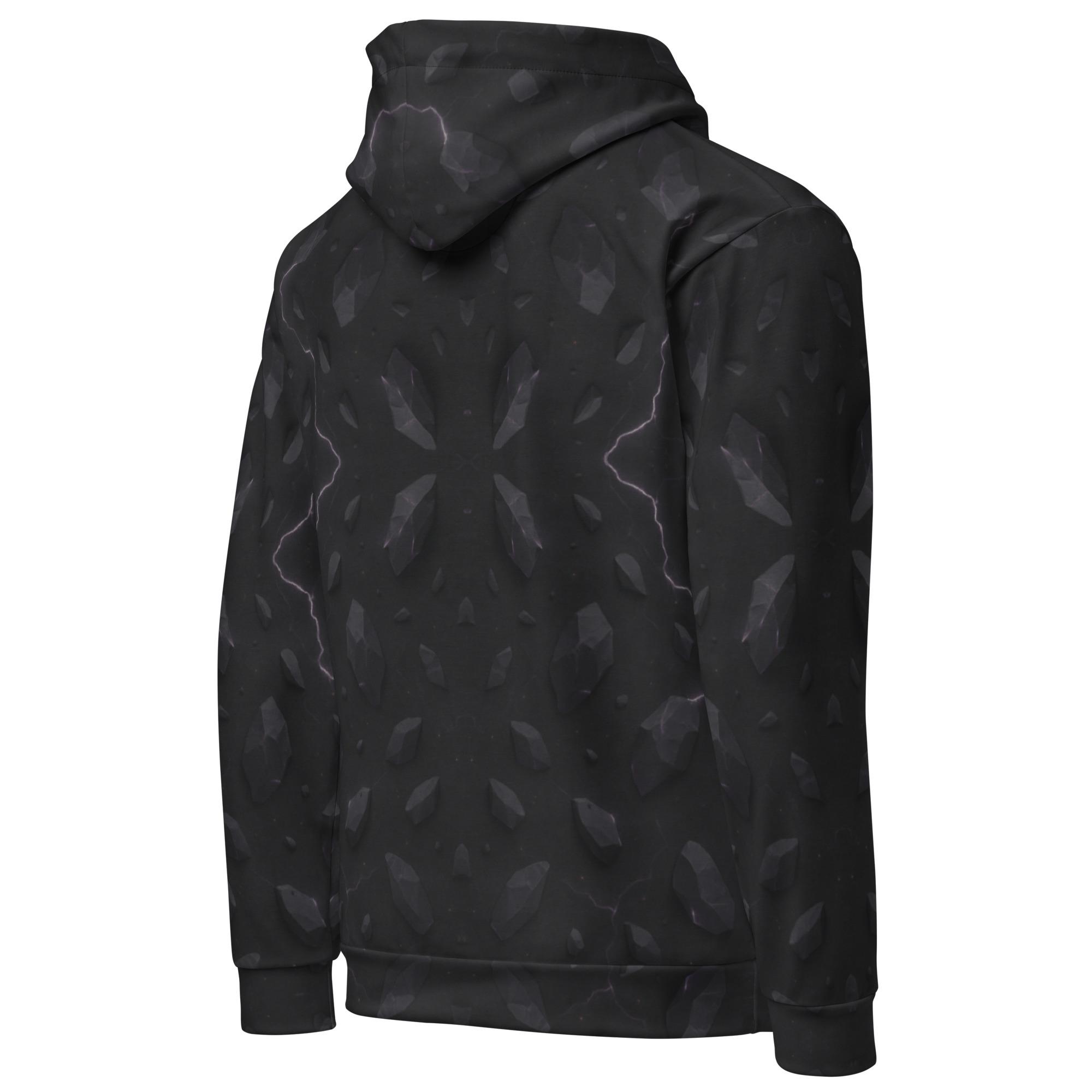 XELYAR™: Echo-Fracture Drift™ – Unisex Hoodie - Image 8