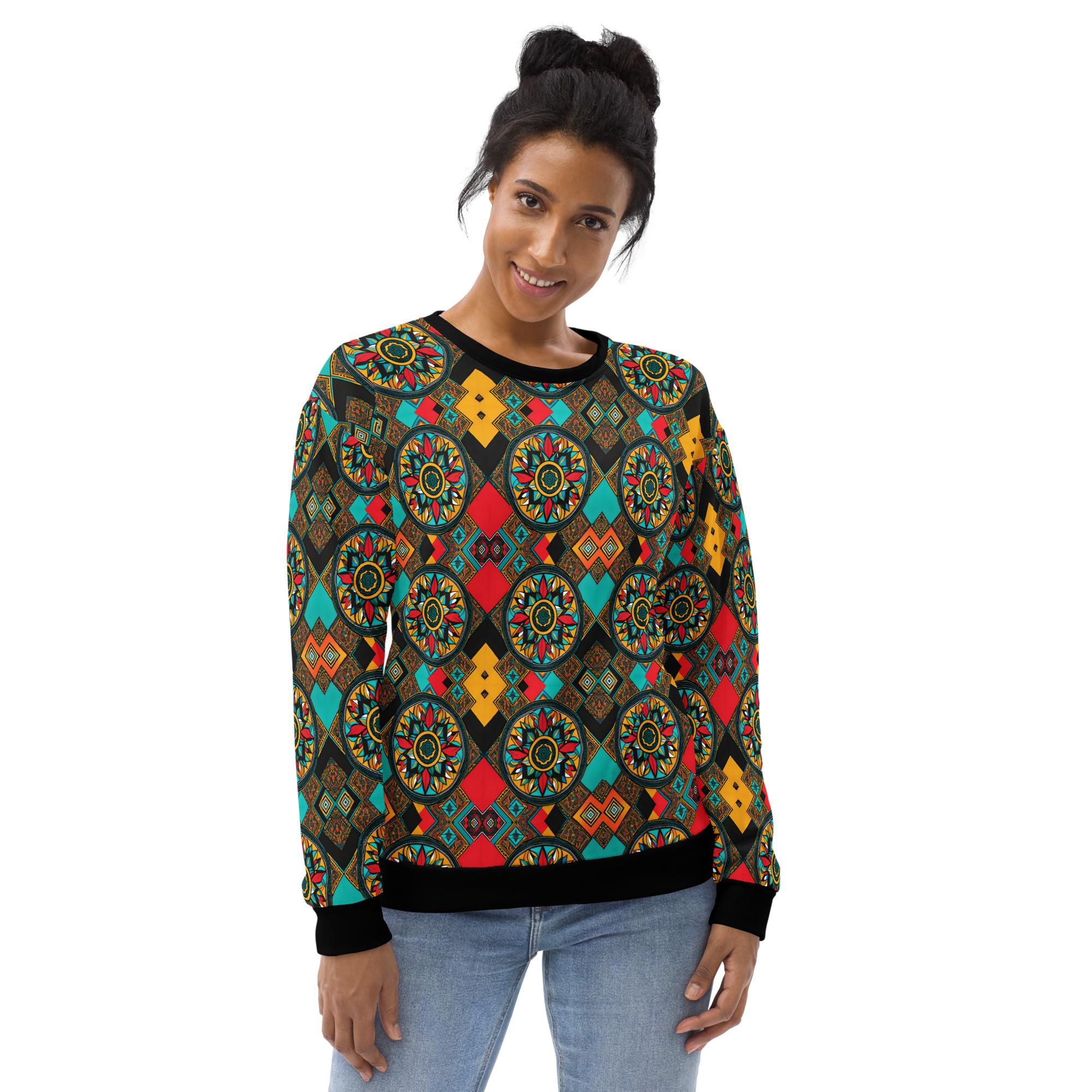 Quinnetukut Apparel: Design 07 – Unisex Sweatshirt - Image 3