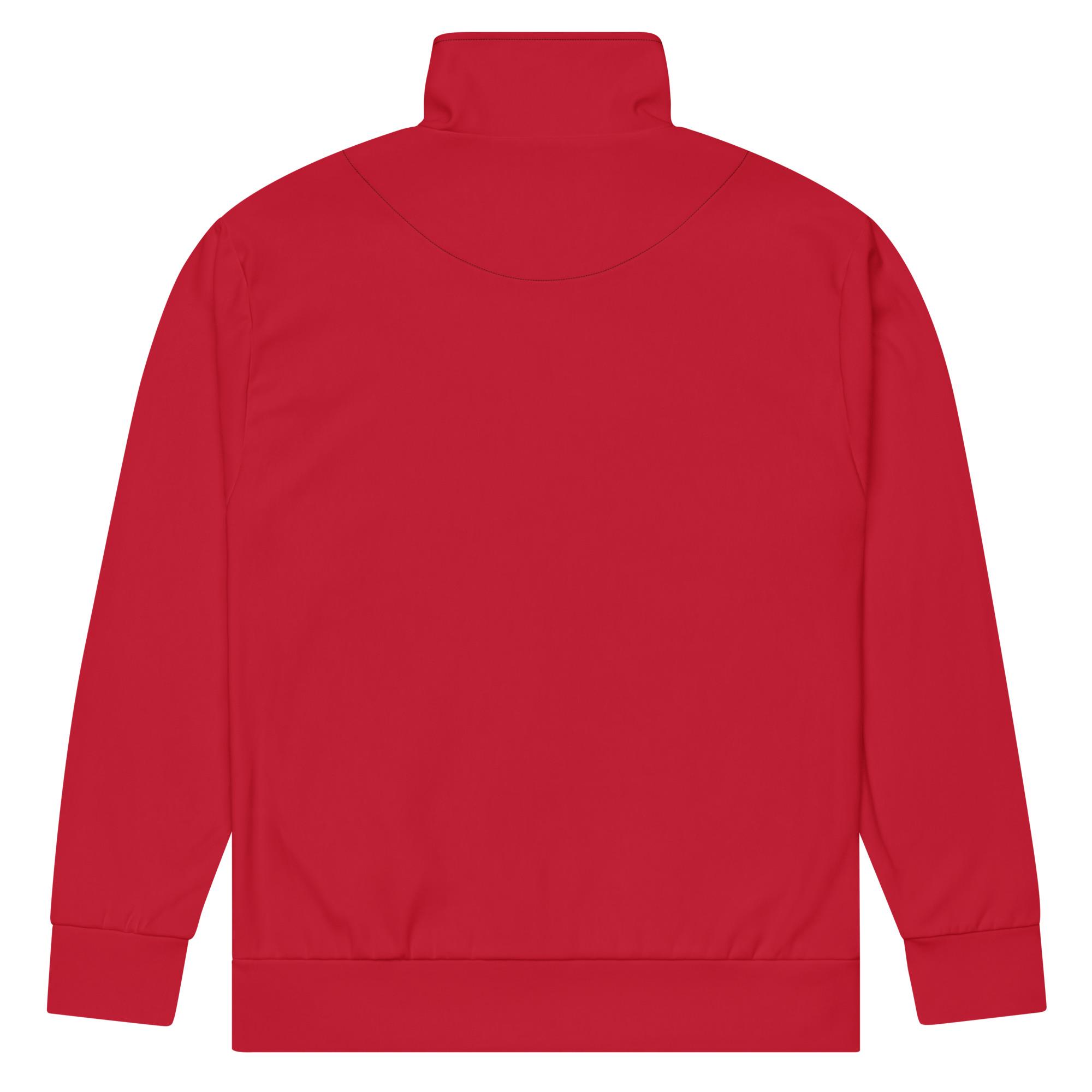 One Wear Ibis Solo – Unisex track jacket – Red, White & Black - Image 11