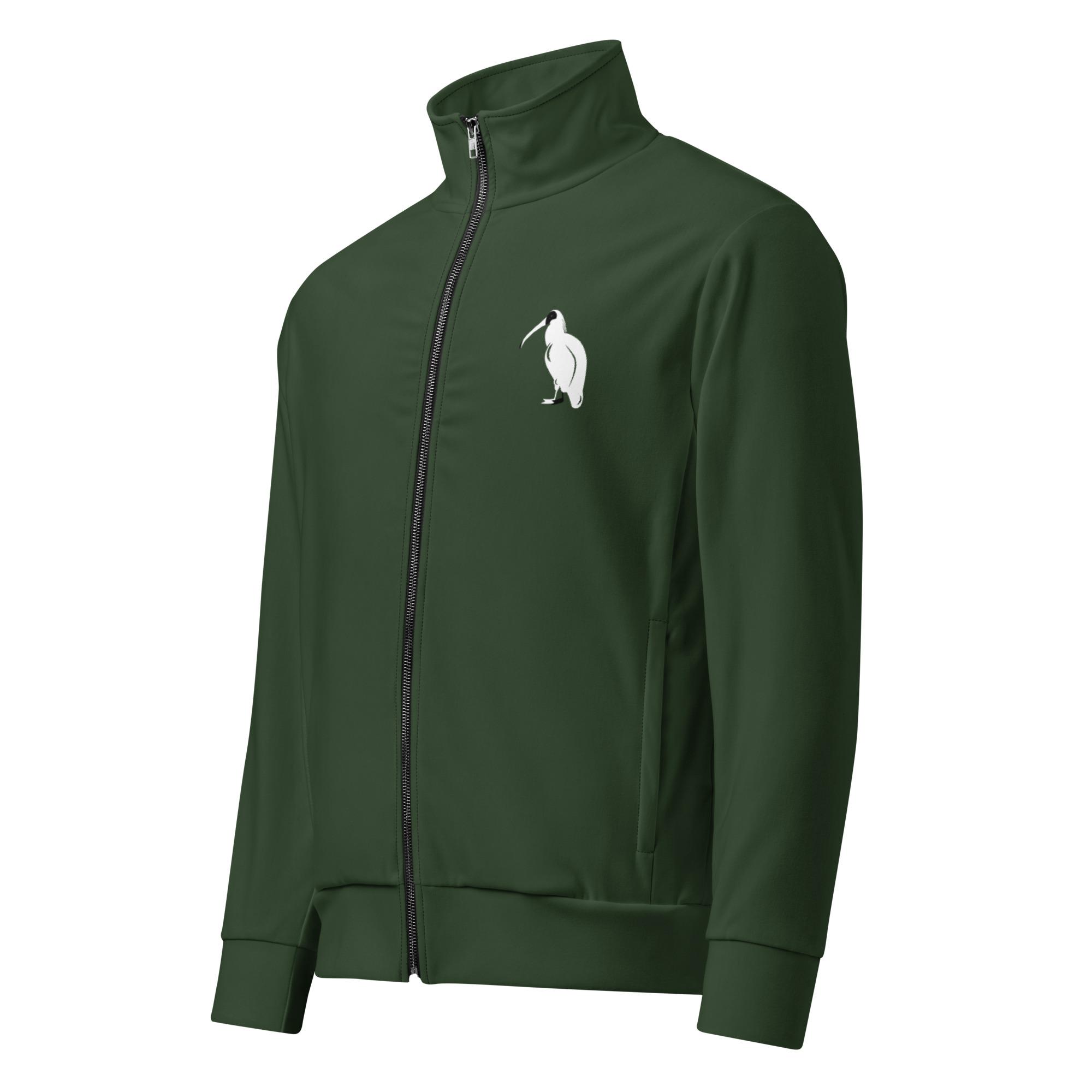 One Wear Ibis Solo – Unisex track jacket – Olive, White & Black - Image 6
