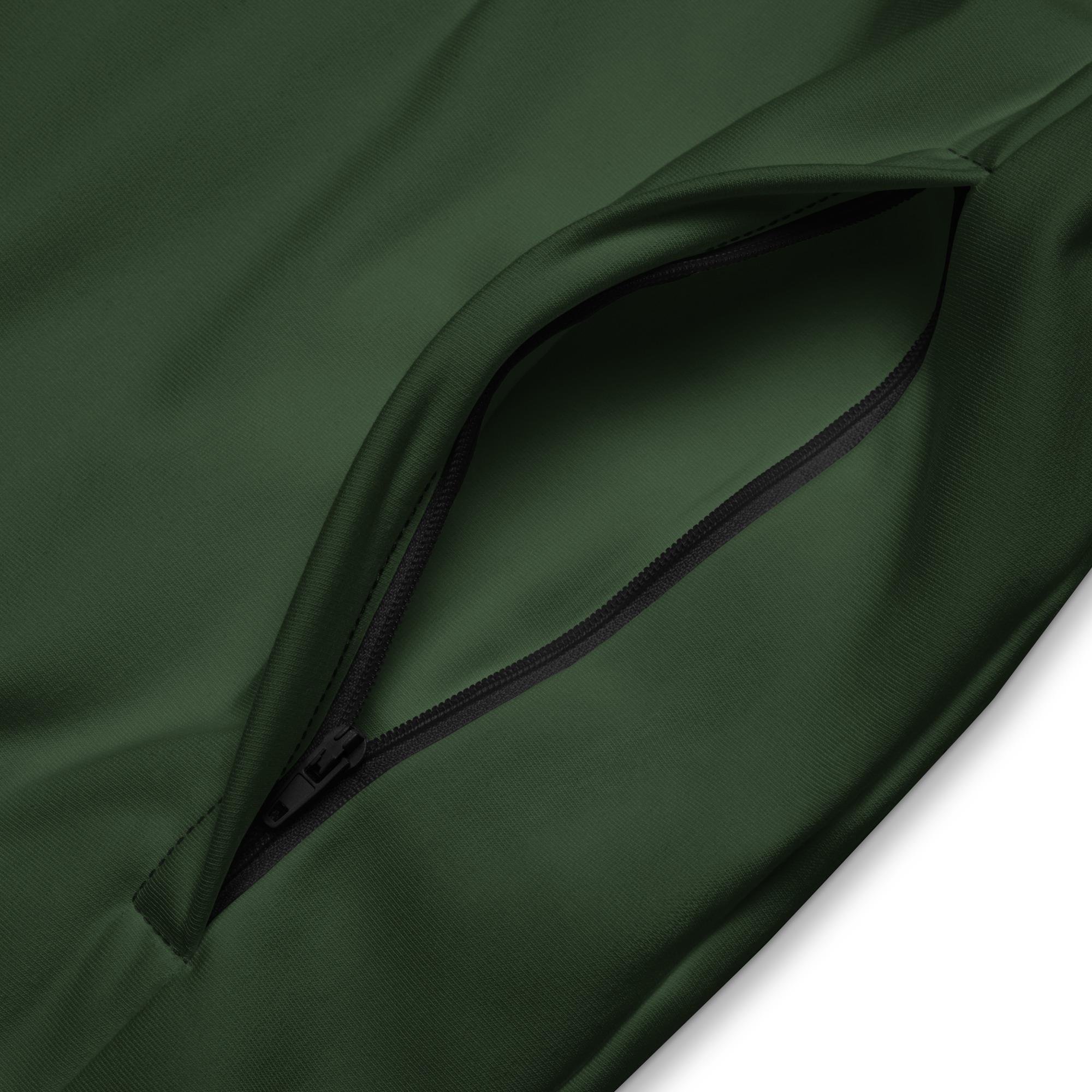 One Wear Ibis Solo – Unisex track jacket – Olive, White & Black - Image 4