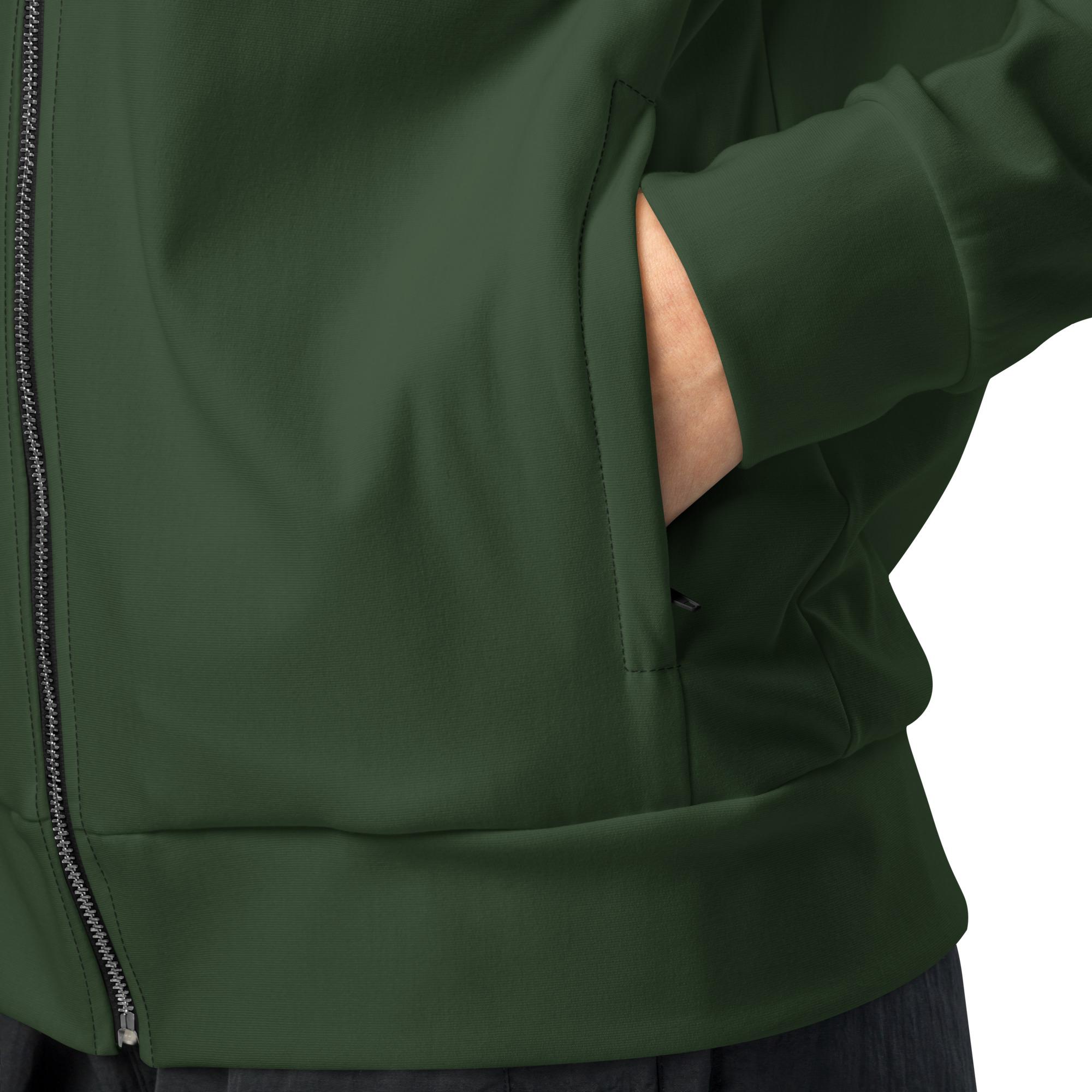 One Wear Ibis Solo – Unisex track jacket – Olive, White & Black - Image 5
