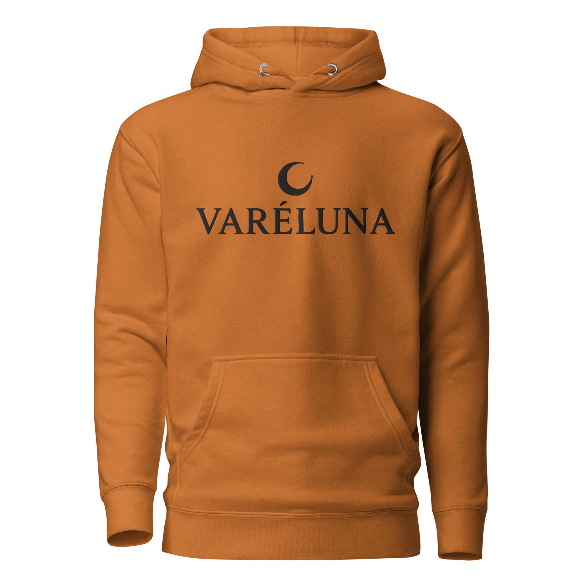 Varéluna: Signature Crest™ – Unisex Hoodie – Black - Image 5