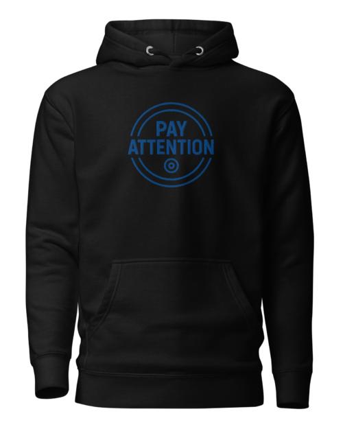 Pay Attention: To Your Circle 01 – Unisex Hoodie – Royal Blue