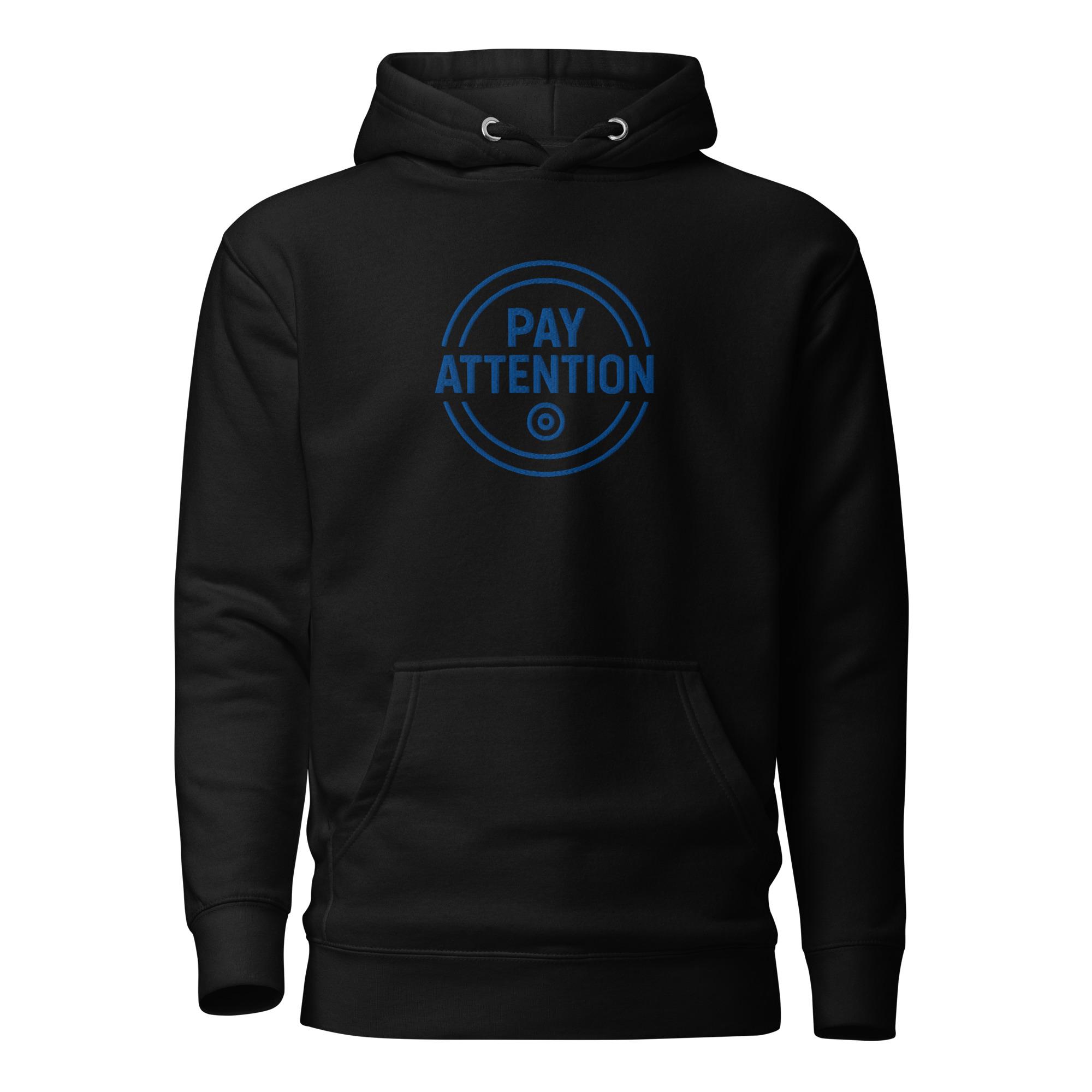 Pay Attention: To Your Circle 01 – Unisex Hoodie – Royal Blue