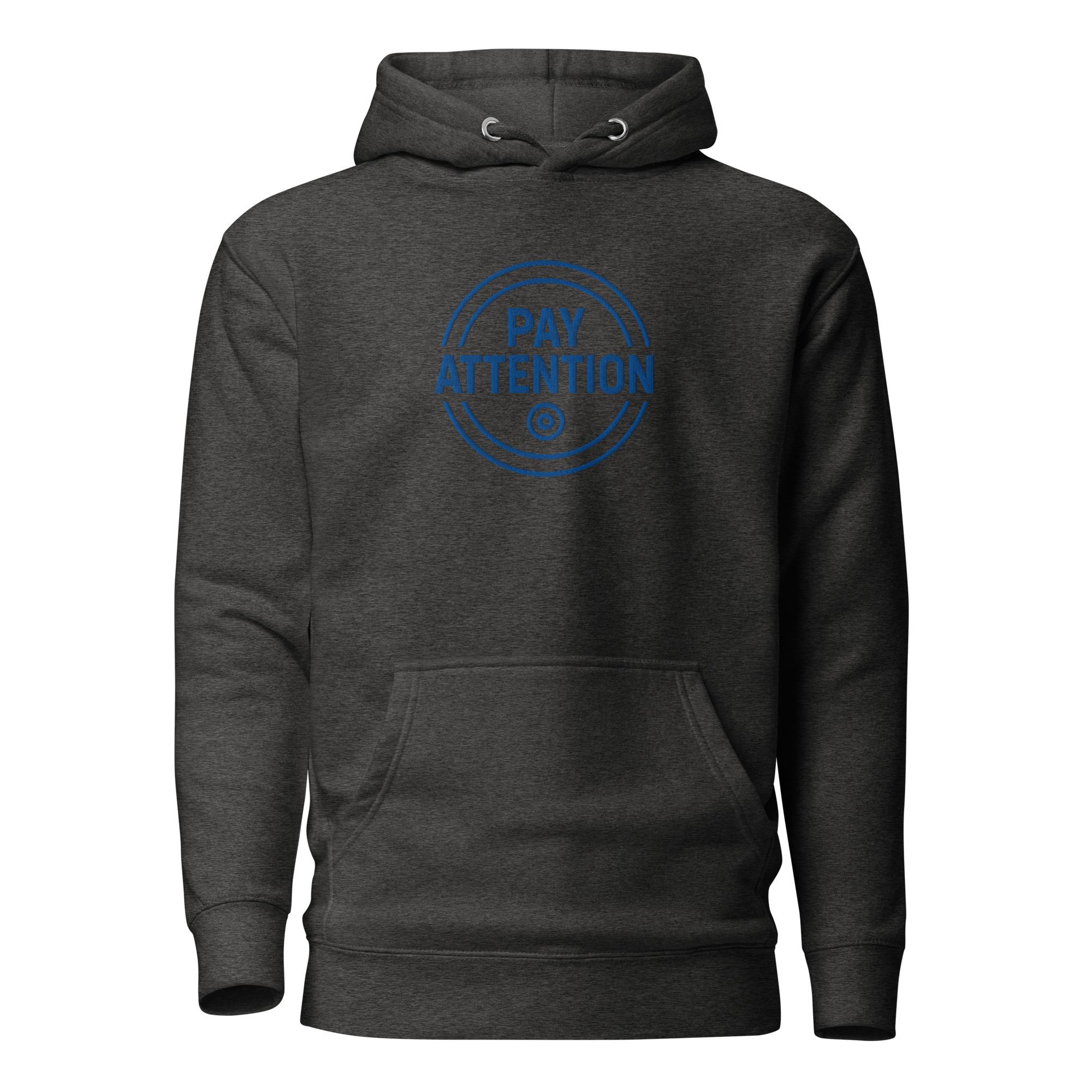 Pay Attention: To Your Circle 01 – Unisex Hoodie – Royal Blue - Image 5