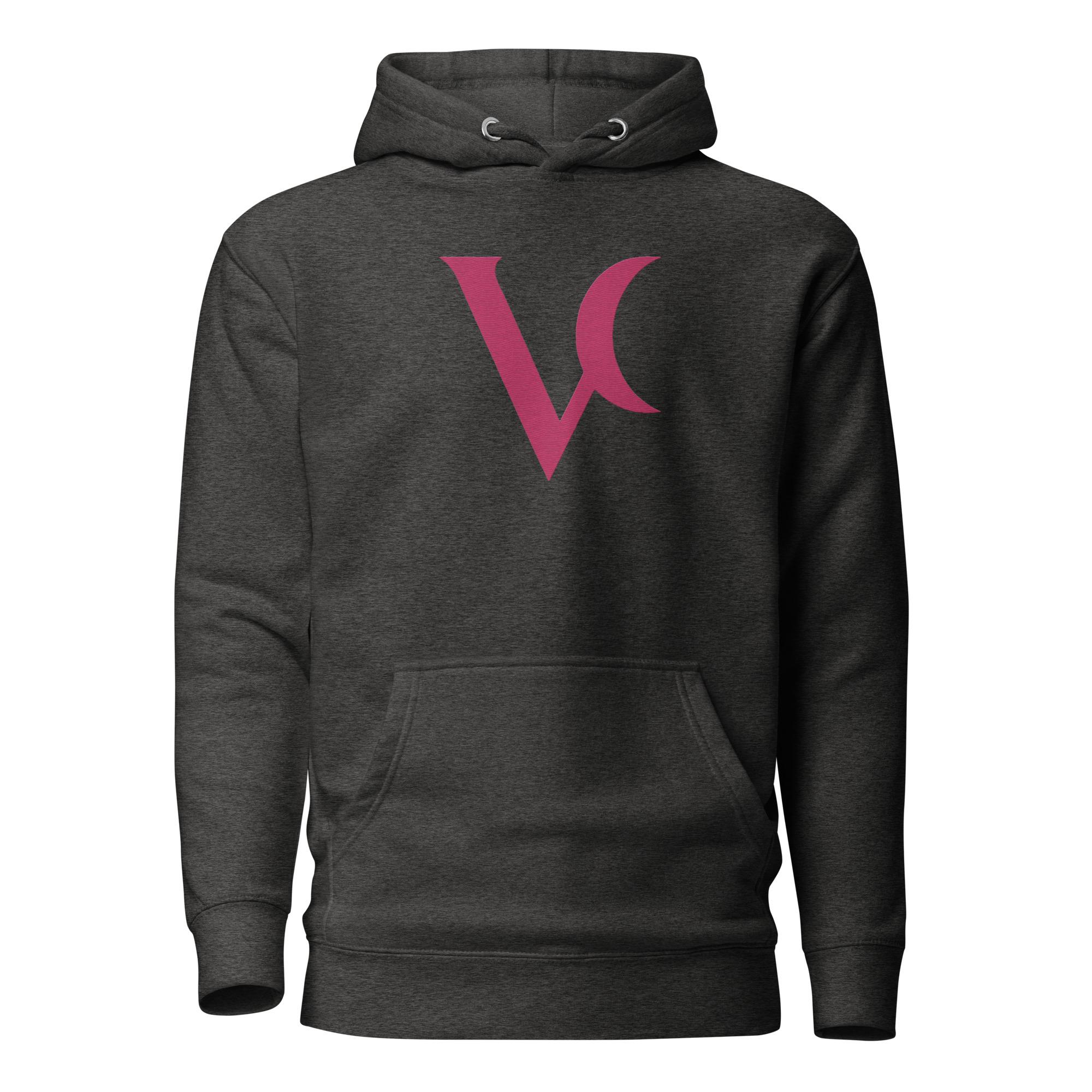 Varéluna: The VARÉ Crest™ – Unisex Hoodie – Pink - Image 9