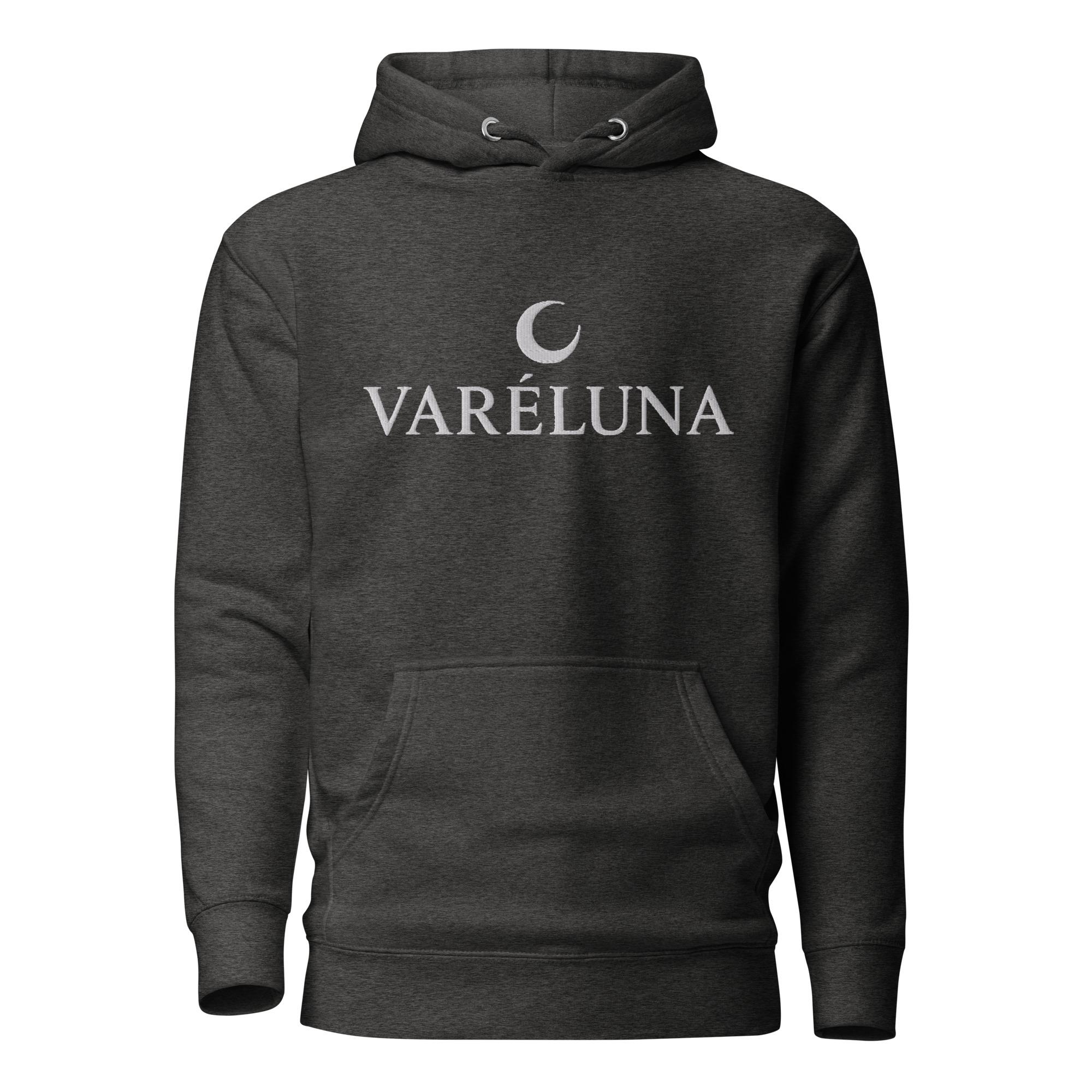 Varéluna: Signature Crest™ – Unisex Hoodie – White - Image 14