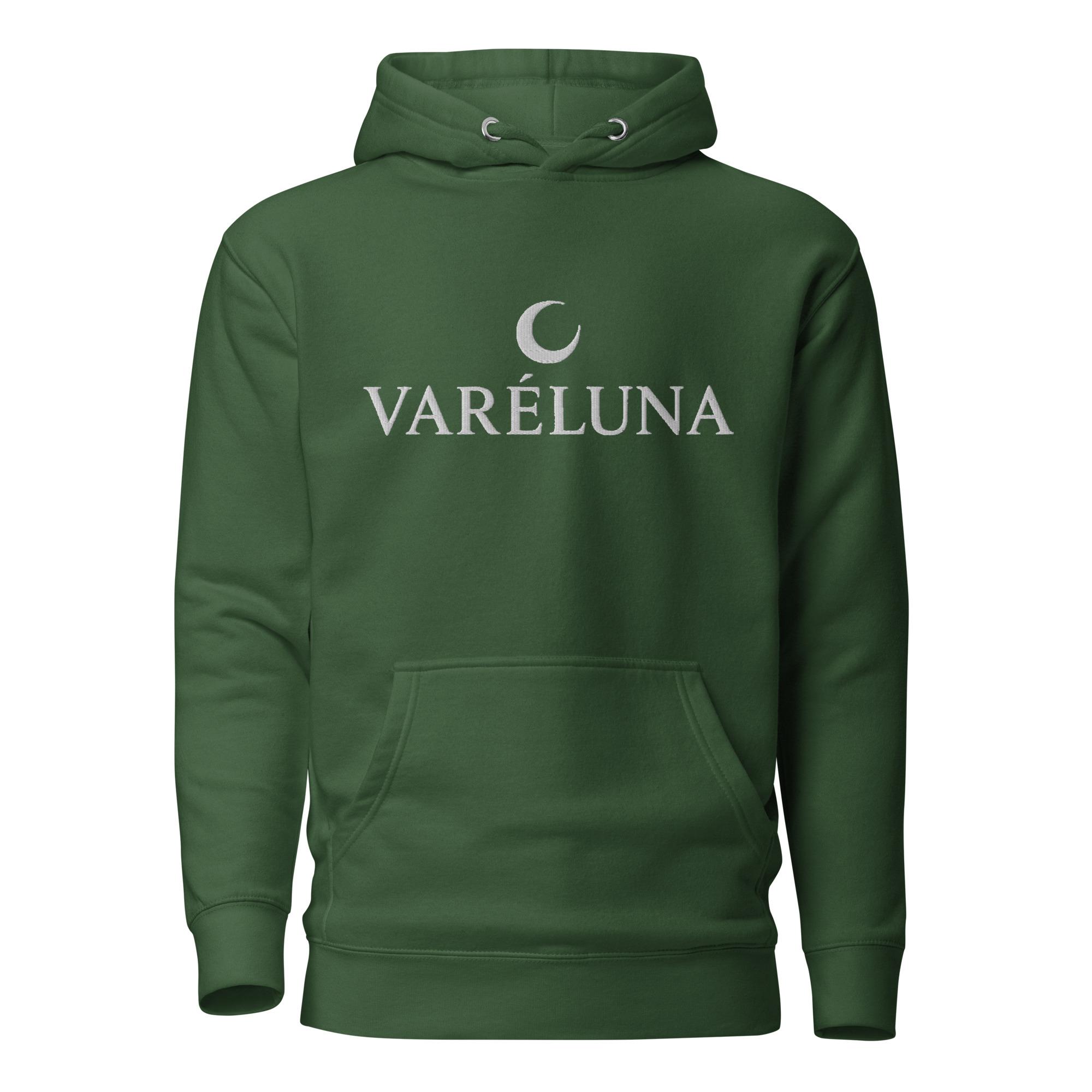 Varéluna: Signature Crest™ – Unisex Hoodie – White - Image 22