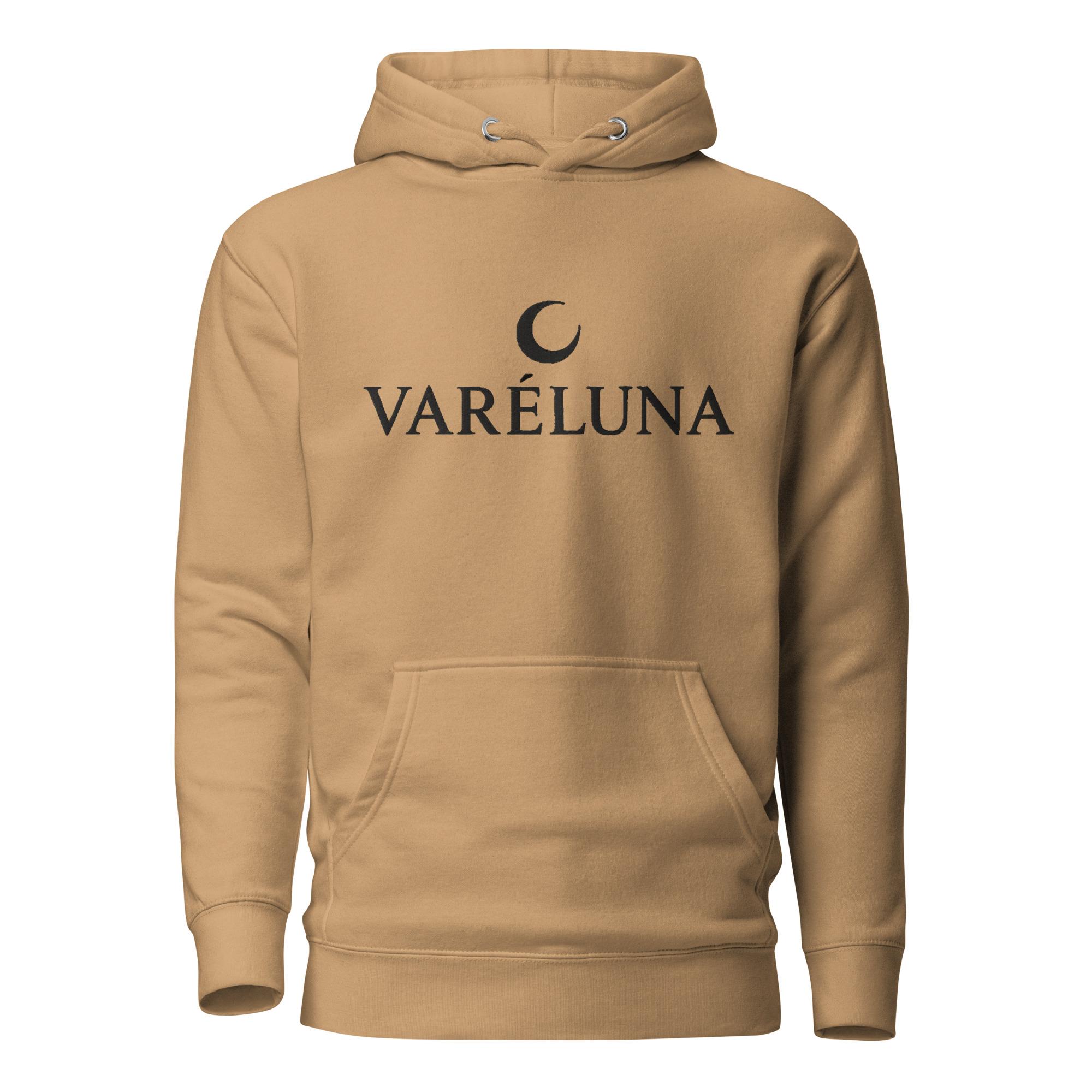 Varéluna: Signature Crest™ – Unisex Hoodie – Black - Image 7