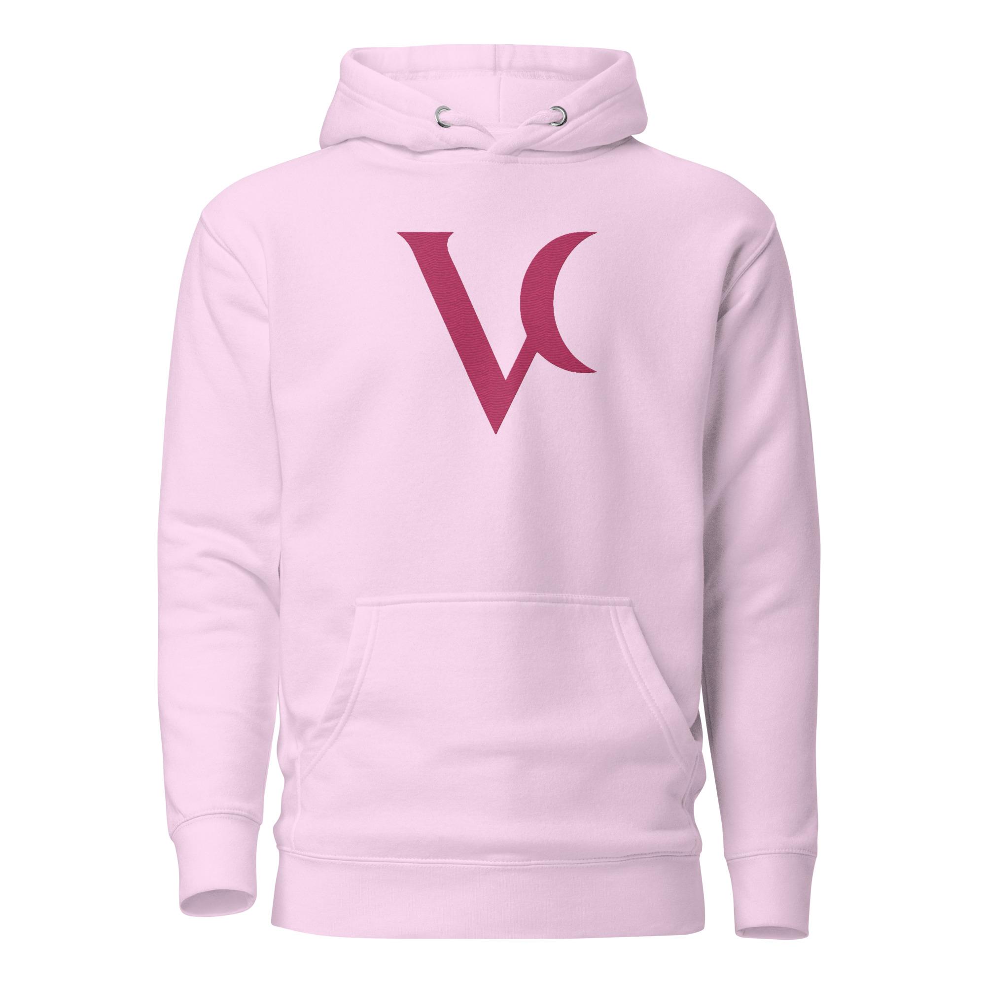 Varéluna: The VARÉ Crest™ – Unisex Hoodie – Pink