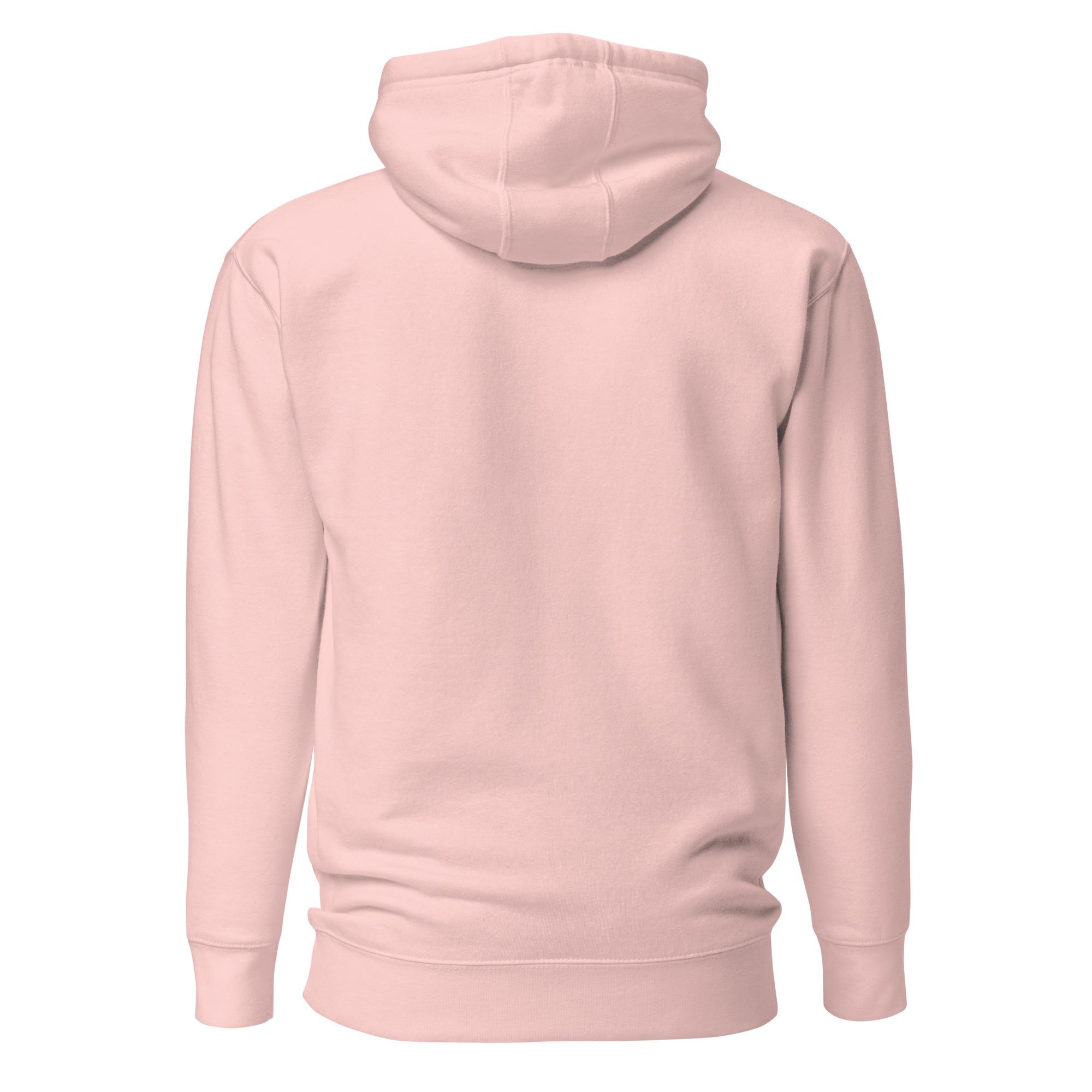 Pay Attention: To Your Circle 01 – Unisex Hoodie – Pink - Image 12