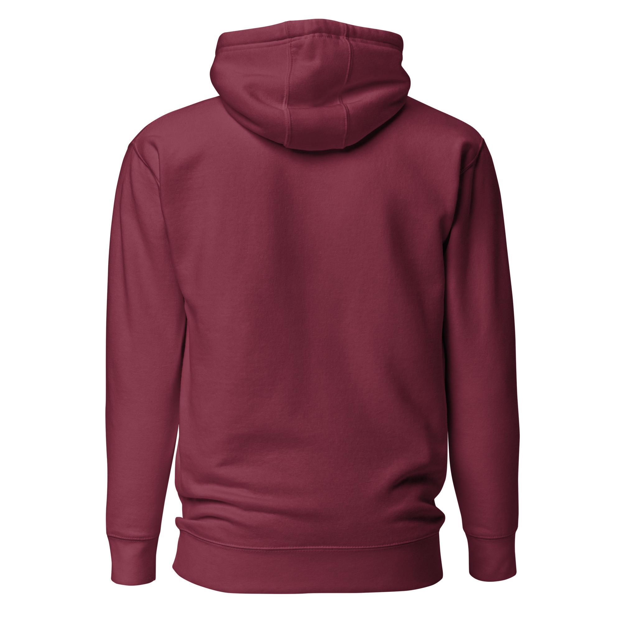 Onelarium: Design 01 – Unisex Hoodie – White & Aqua - Image 6