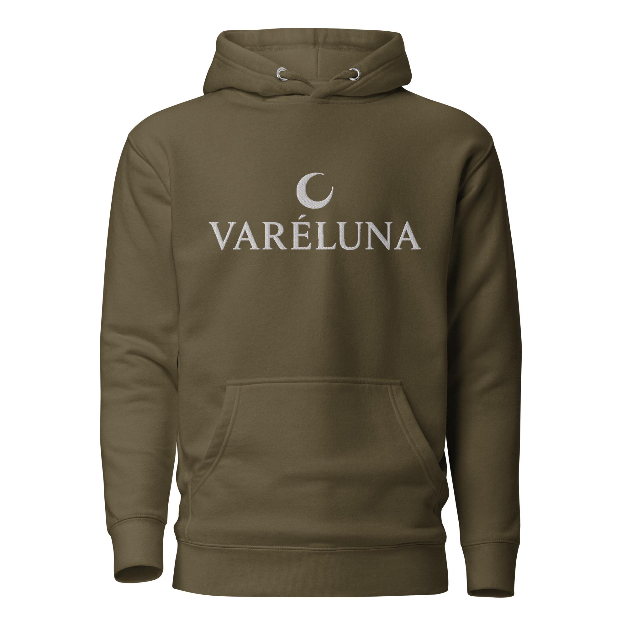 Varéluna: Signature Crest™ – Unisex Hoodie – White - Image 24