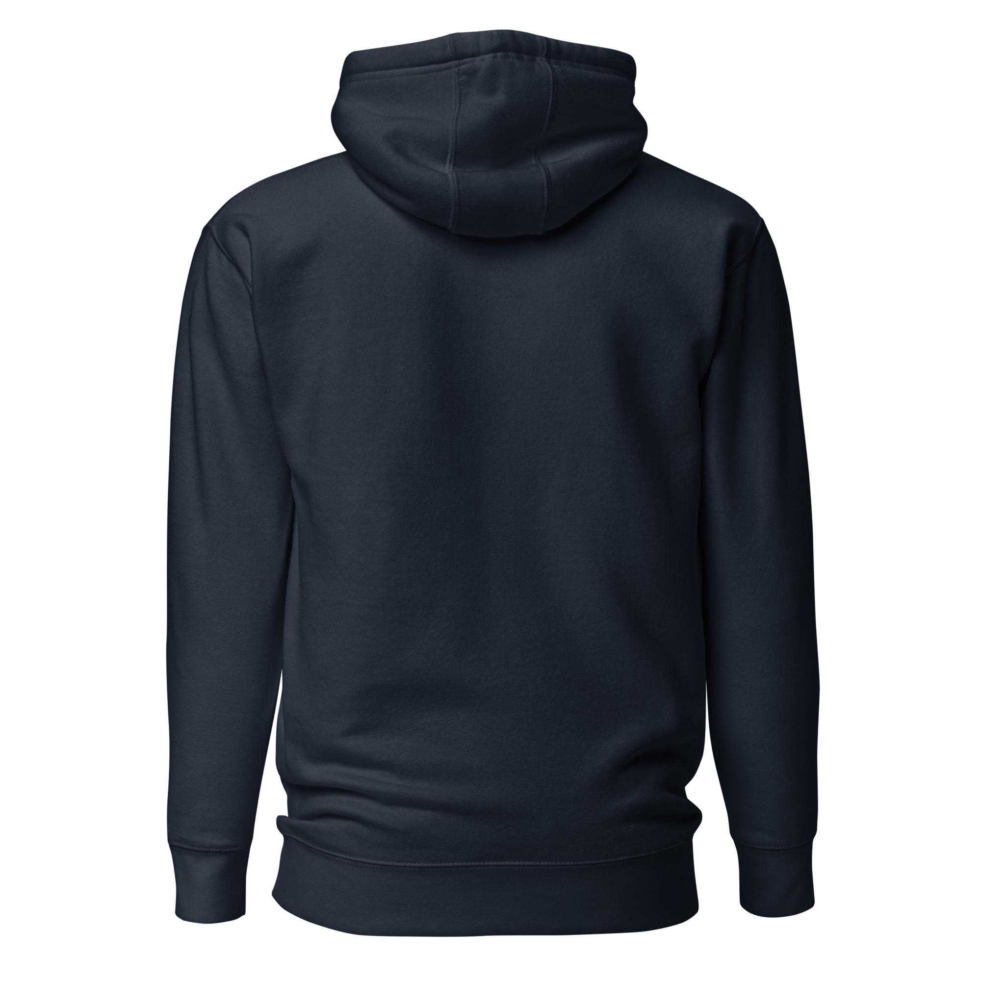 Pay Attention: To Your Circle 01 – Unisex Hoodie – White - Image 7