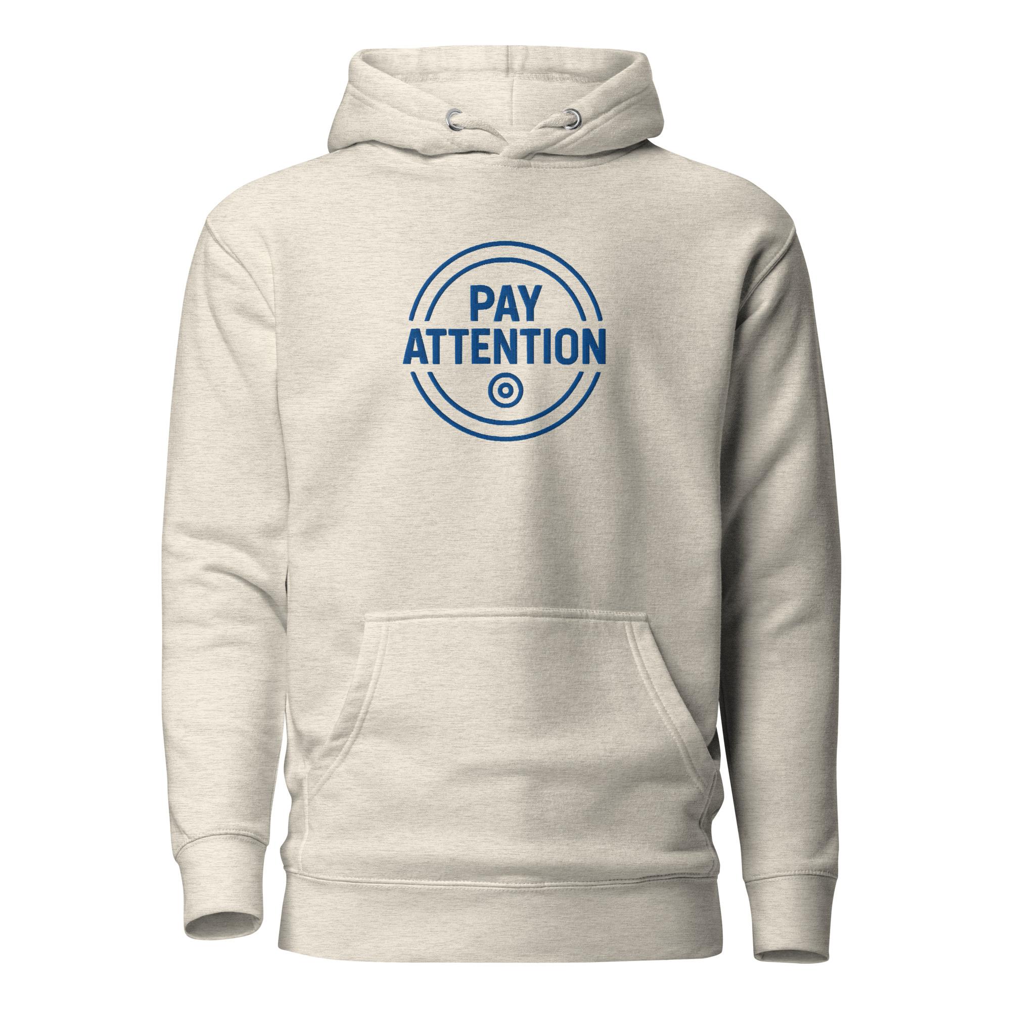 Pay Attention: To Your Circle 01 – Unisex Hoodie – Royal Blue - Image 15