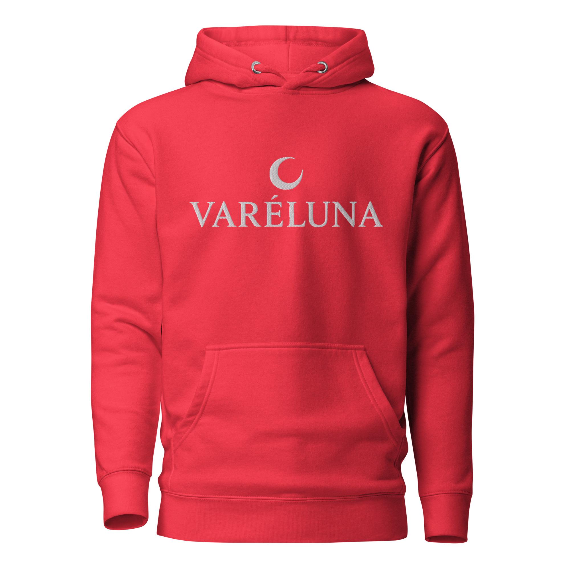 Varéluna: Signature Crest™ – Unisex Hoodie – White - Image 26