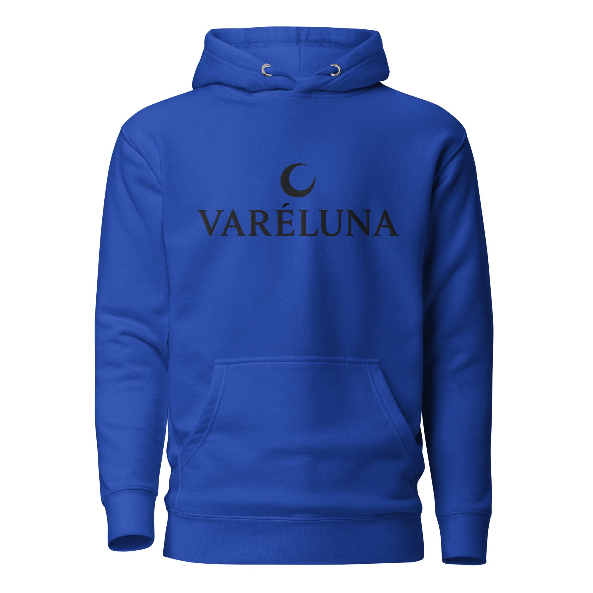 Varéluna: Signature Crest™ – Unisex Hoodie – Black - Image 2