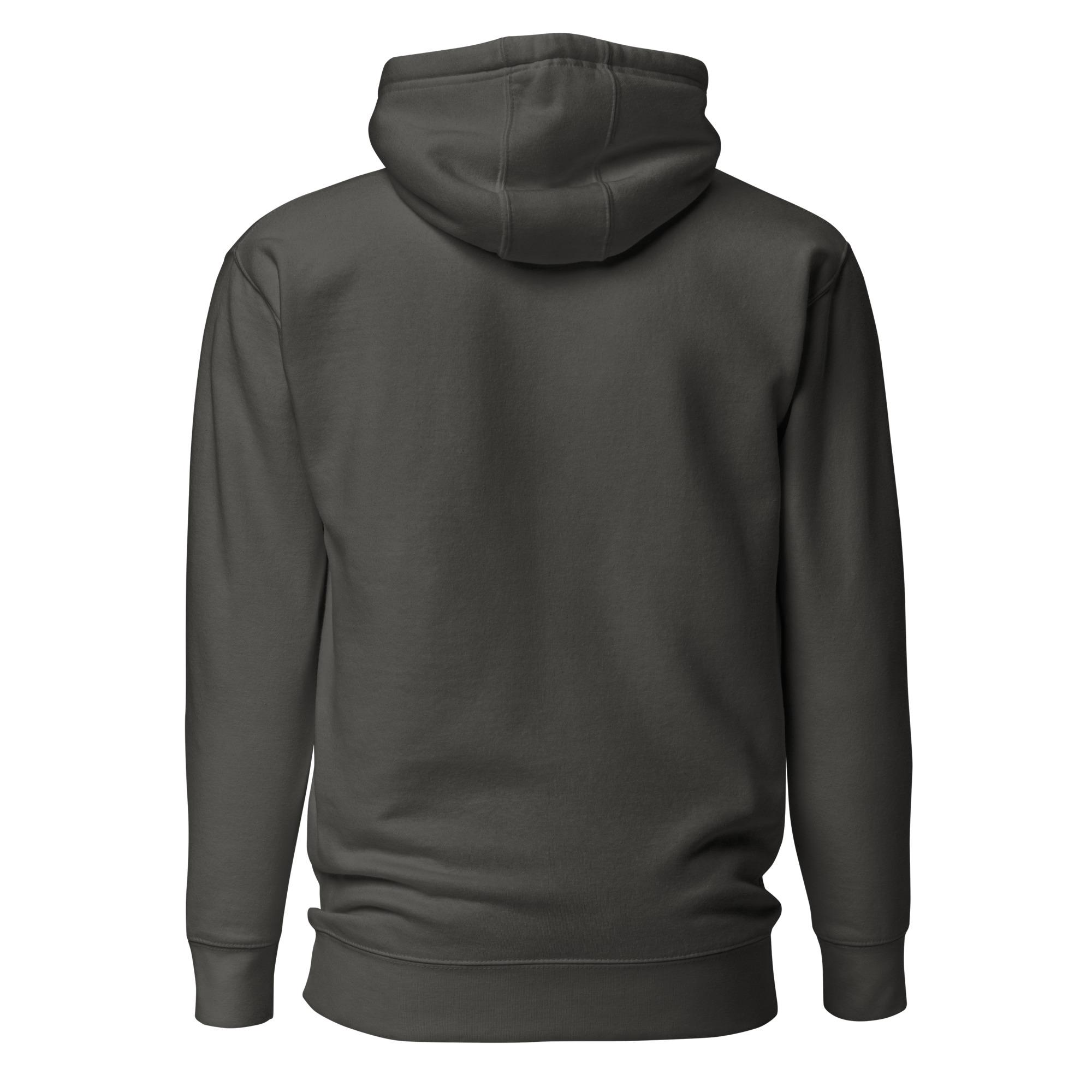 Onelarium: Design 01 – Unisex Hoodie – White & Aqua - Image 10