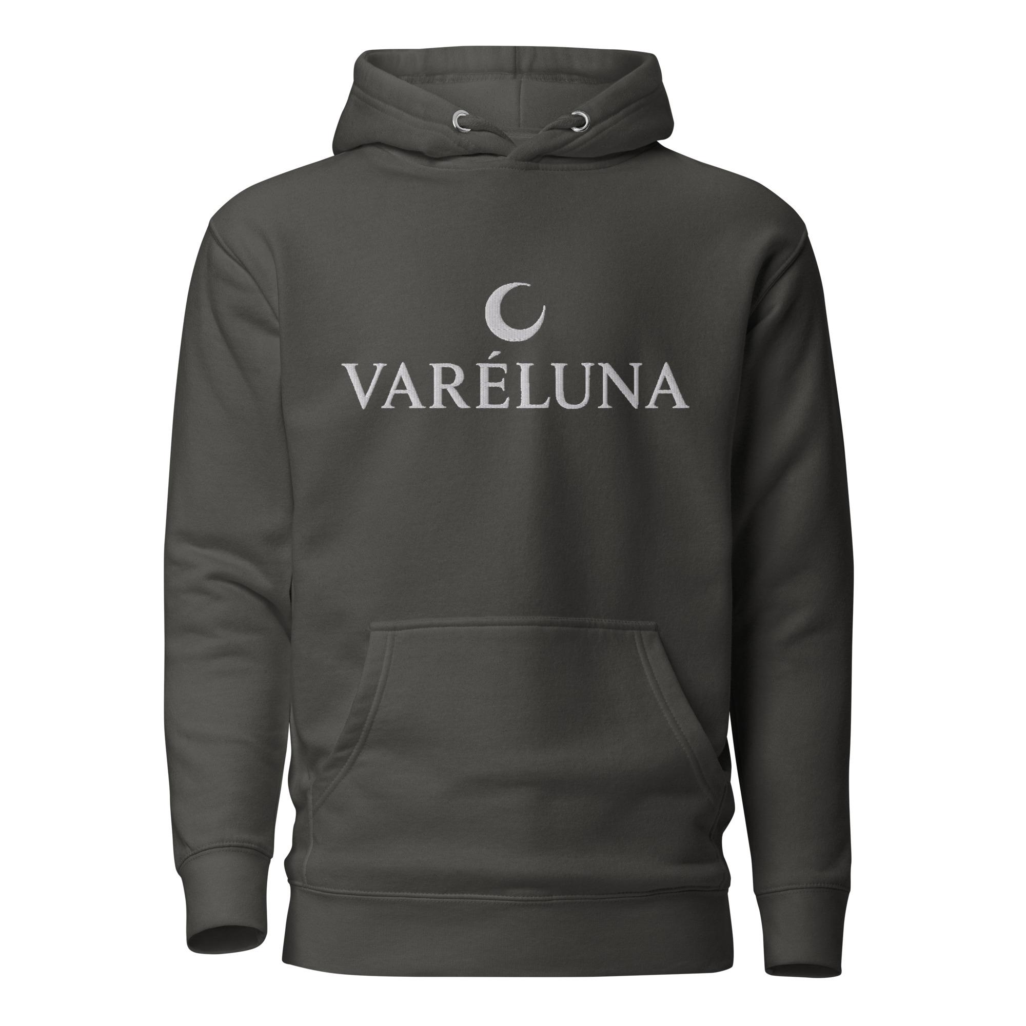 Varéluna: Signature Crest™ – Unisex Hoodie – White - Image 16