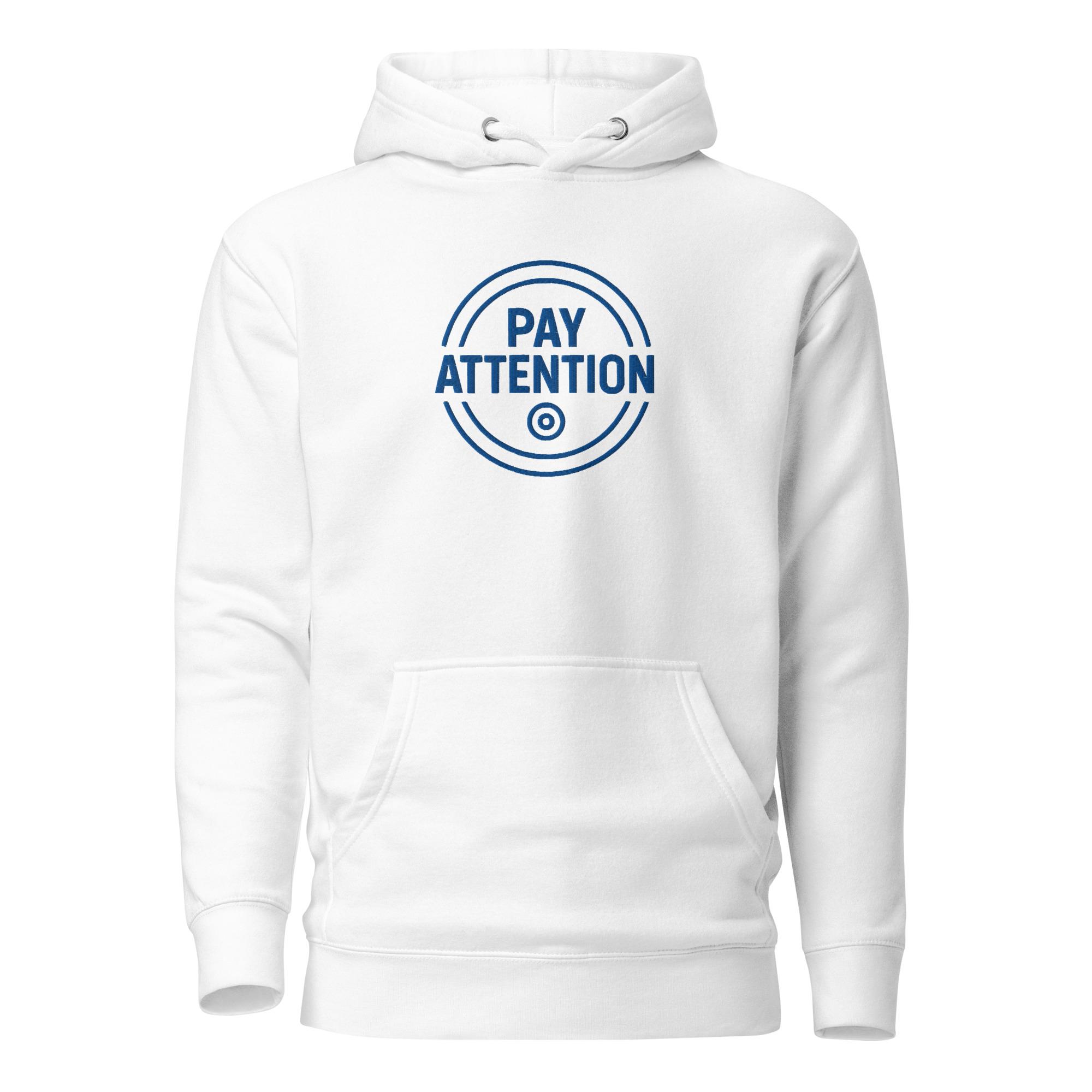 Pay Attention: To Your Circle 01 – Unisex Hoodie – Royal Blue - Image 17