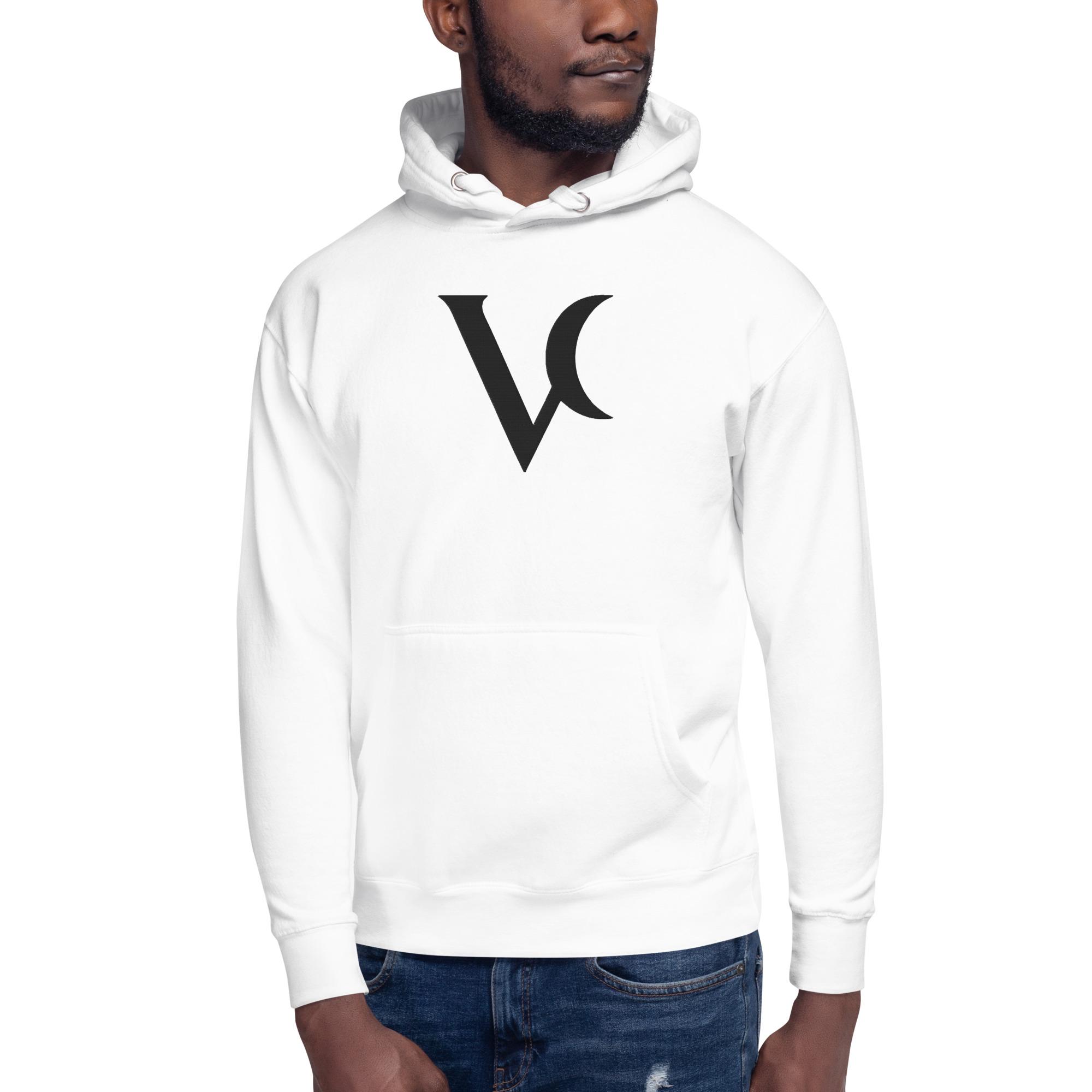 Varéluna: The VARÉ Crest™ – Unisex Hoodie – Black - Image 3