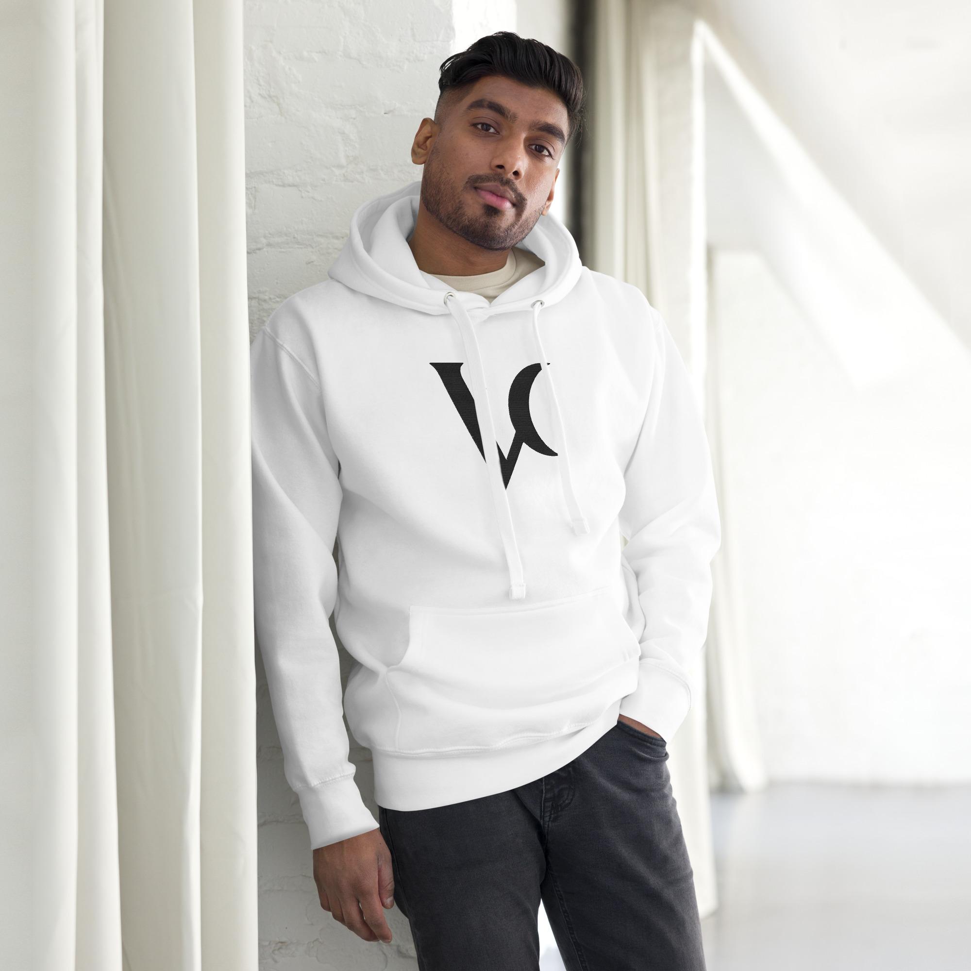 Varéluna: The VARÉ Crest™ – Unisex Hoodie – Black - Image 4