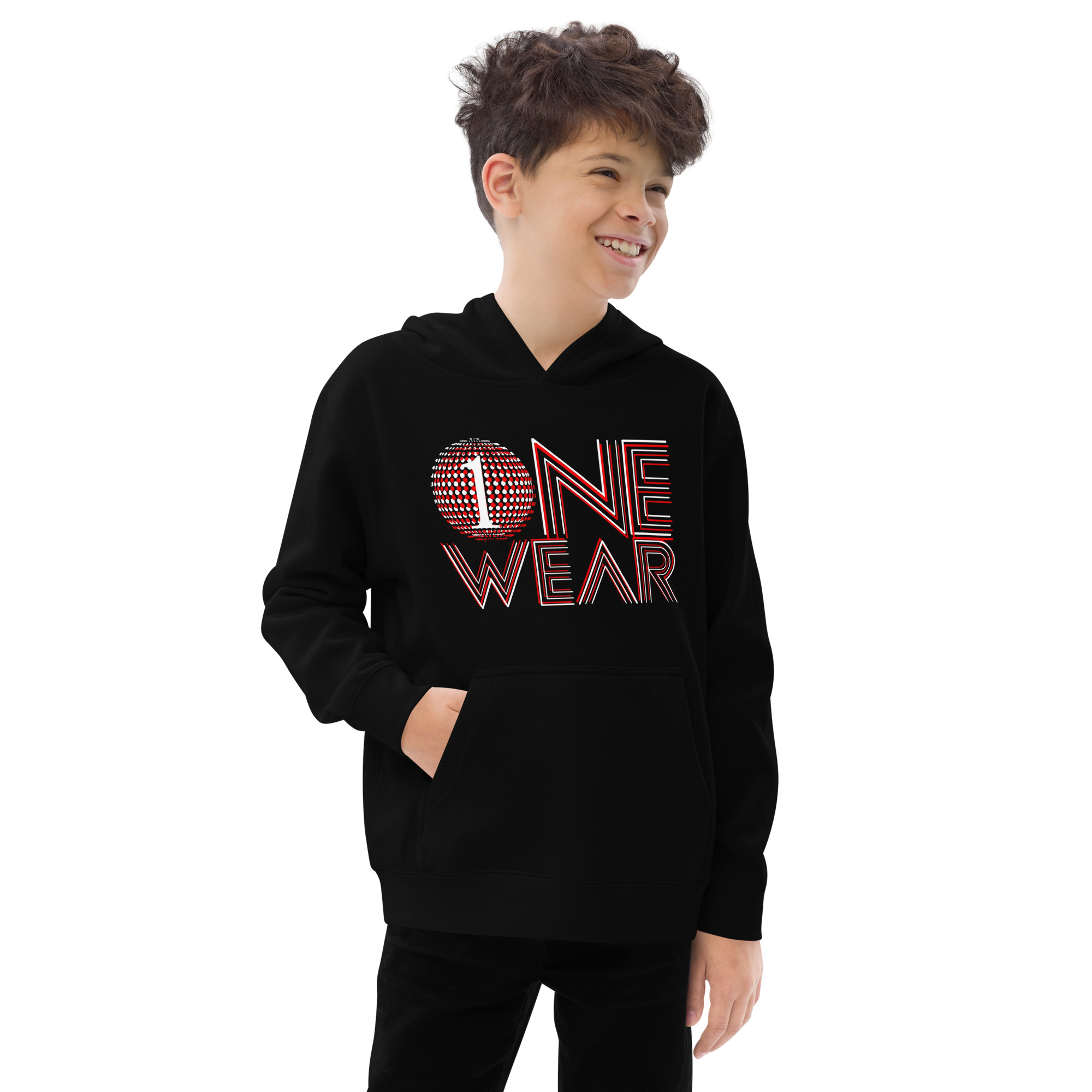 Kids fleece hoodie - Image 6