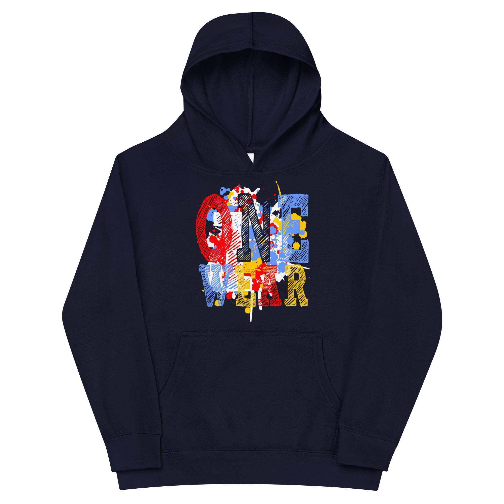 Graphic-Series-92 Kids fleece hoodie - Image 3