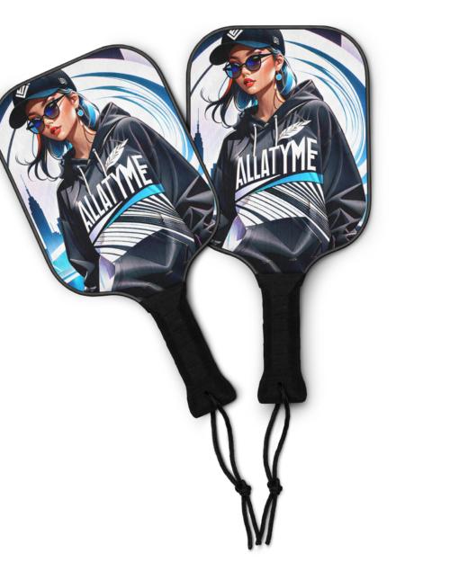 Allatyme: Hooded Woman – Pickleball paddle set