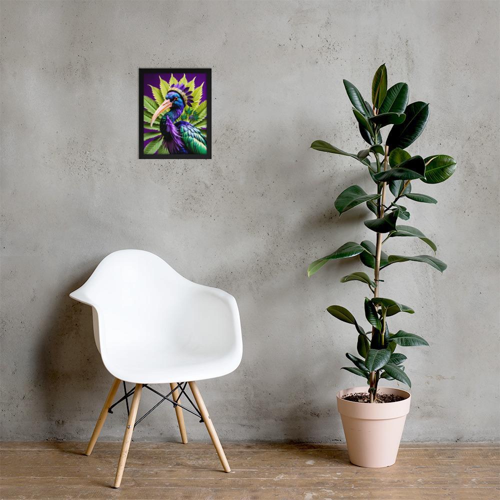 420 Ibis: Design 01 – Framed photo paper poster - Image 10