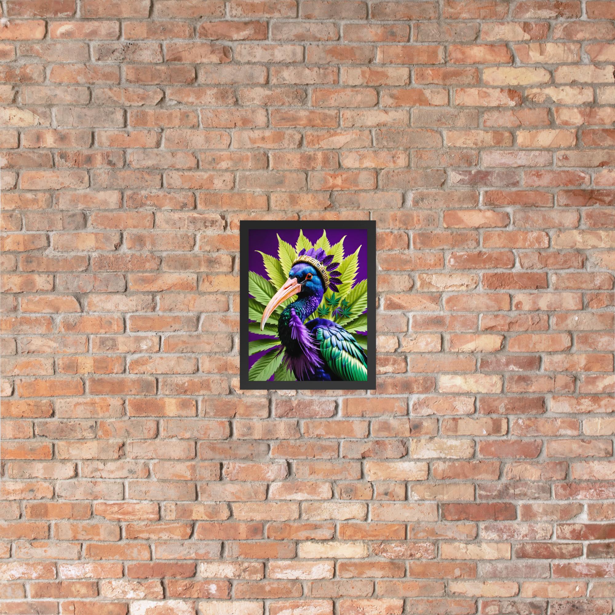 420 Ibis: Design 01 – Framed photo paper poster - Image 13