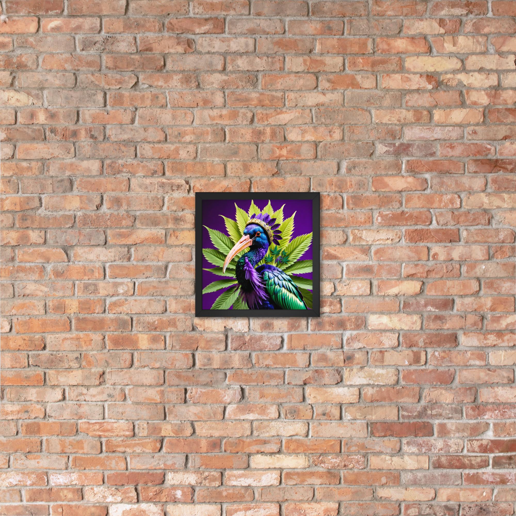 420 Ibis: Design 01 – Framed photo paper poster - Image 17