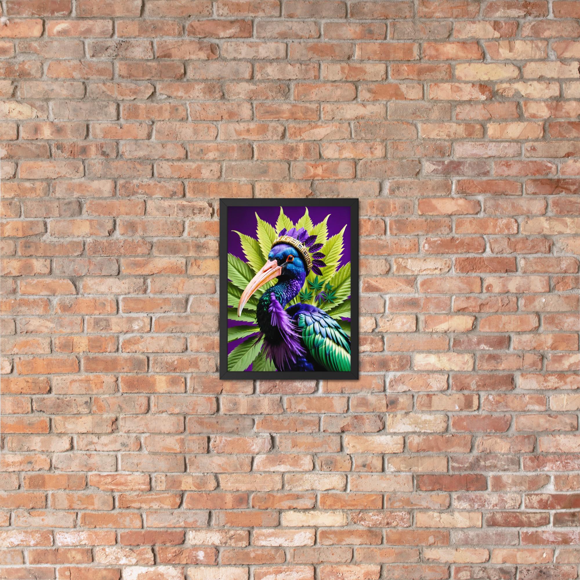 420 Ibis: Design 01 – Framed photo paper poster - Image 21