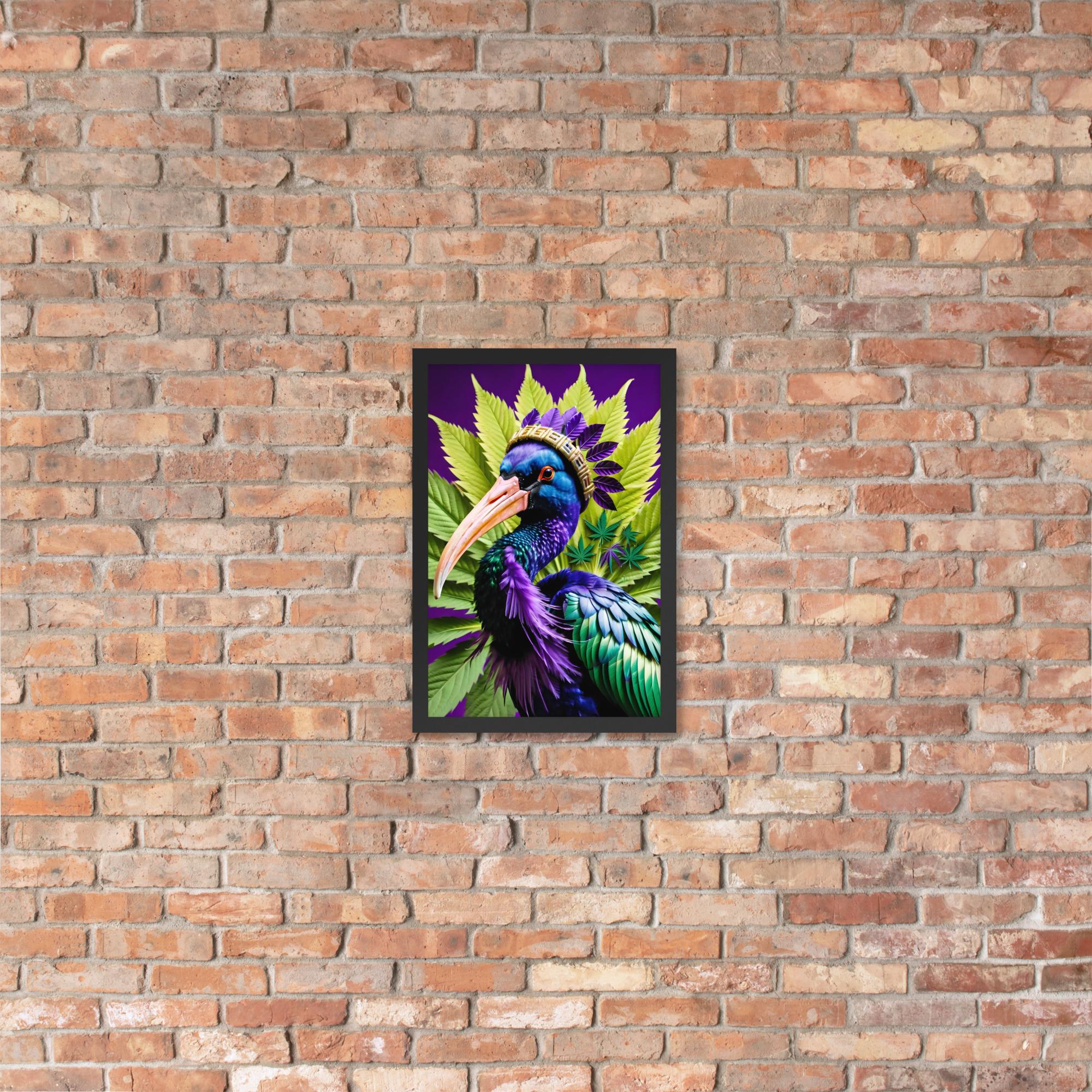 420 Ibis: Design 01 – Framed photo paper poster - Image 25