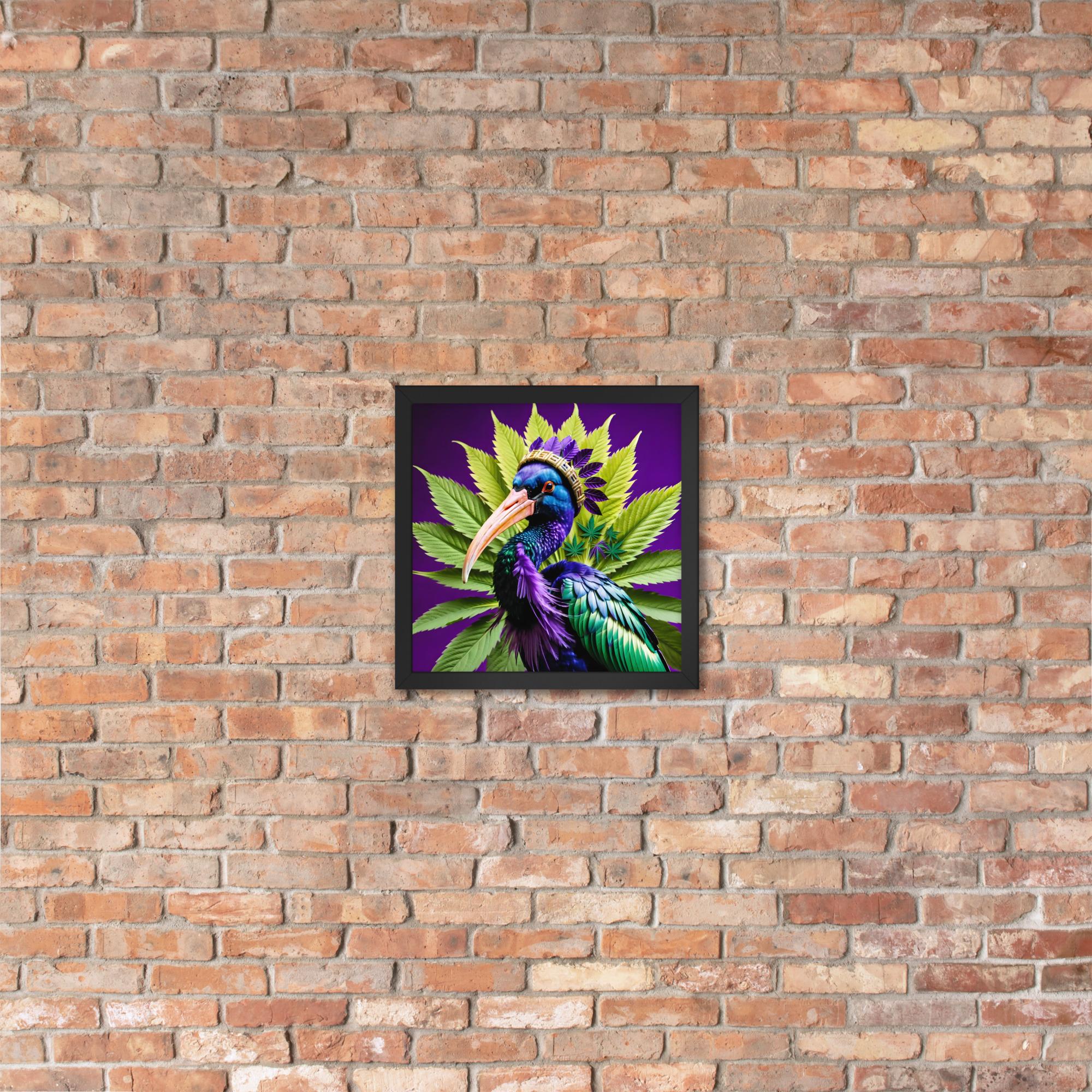 420 Ibis: Design 01 – Framed photo paper poster - Image 29