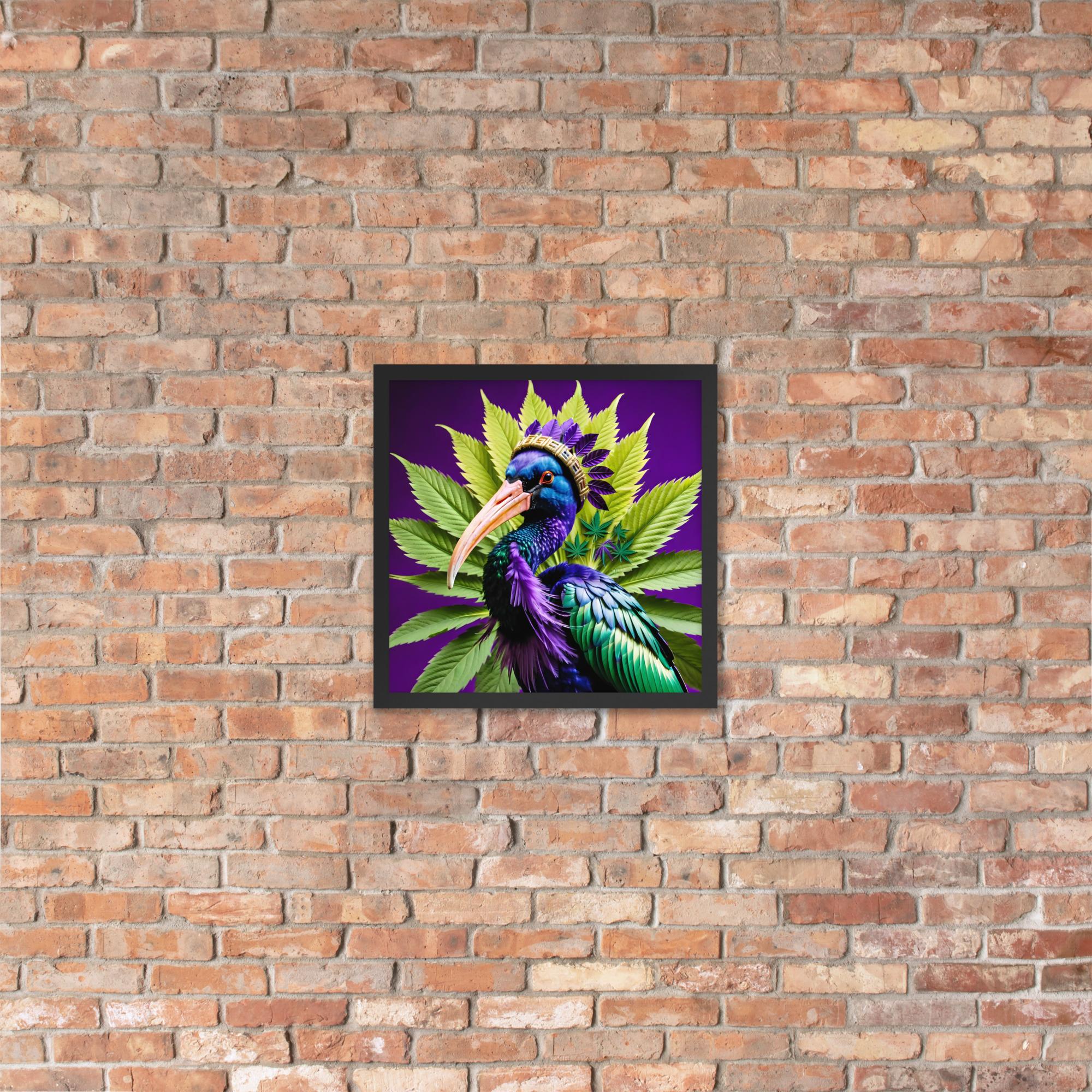 420 Ibis: Design 01 – Framed photo paper poster - Image 33