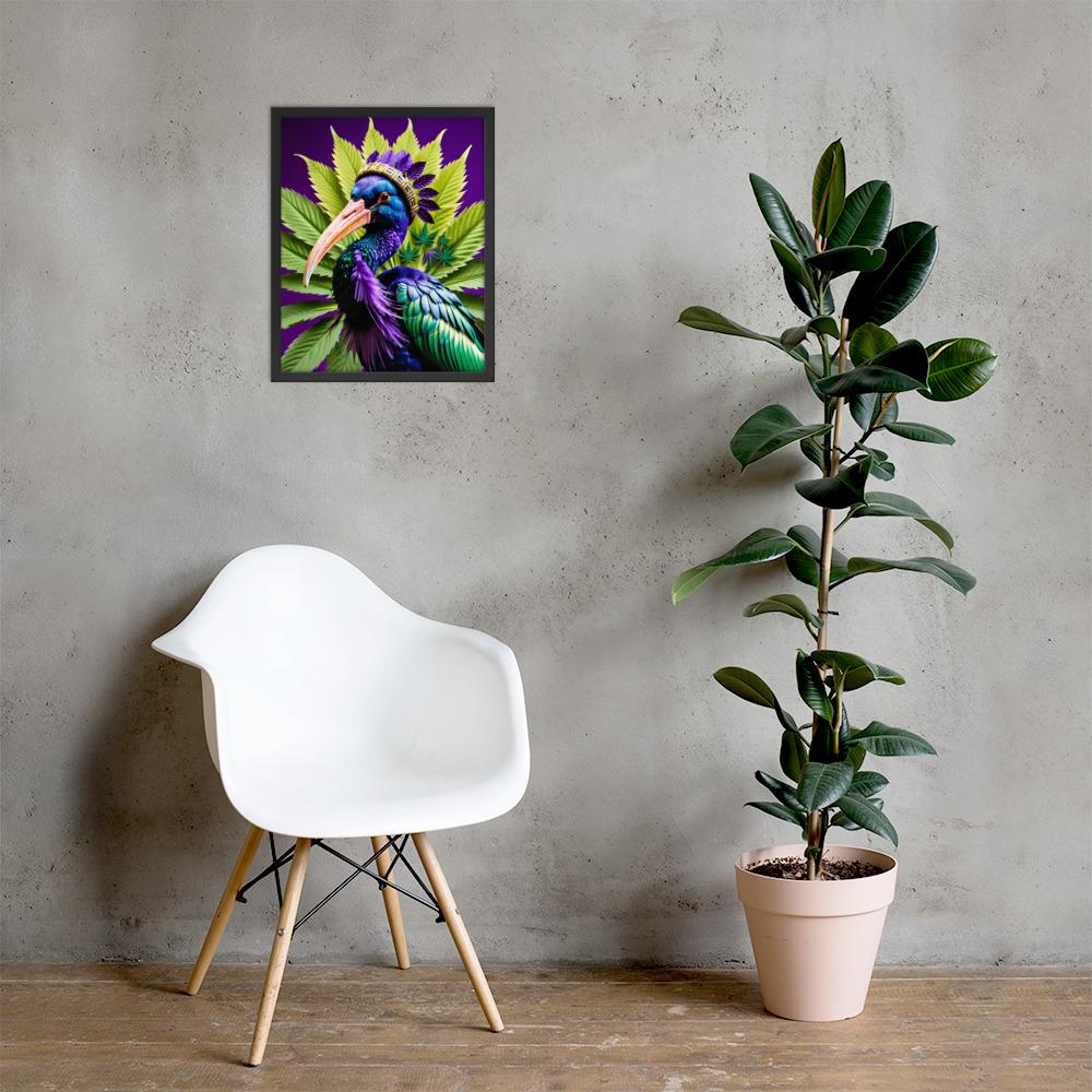420 Ibis: Design 01 – Framed photo paper poster - Image 34