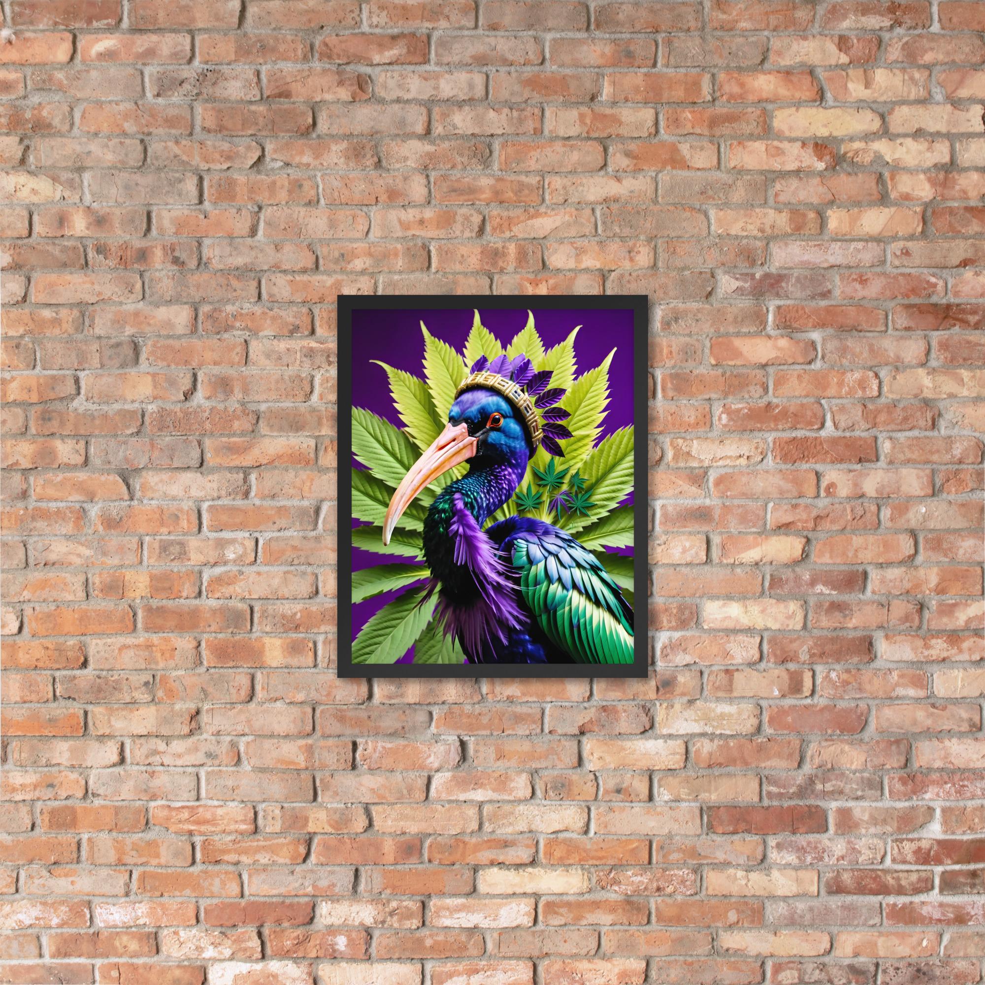 420 Ibis: Design 01 – Framed photo paper poster - Image 37