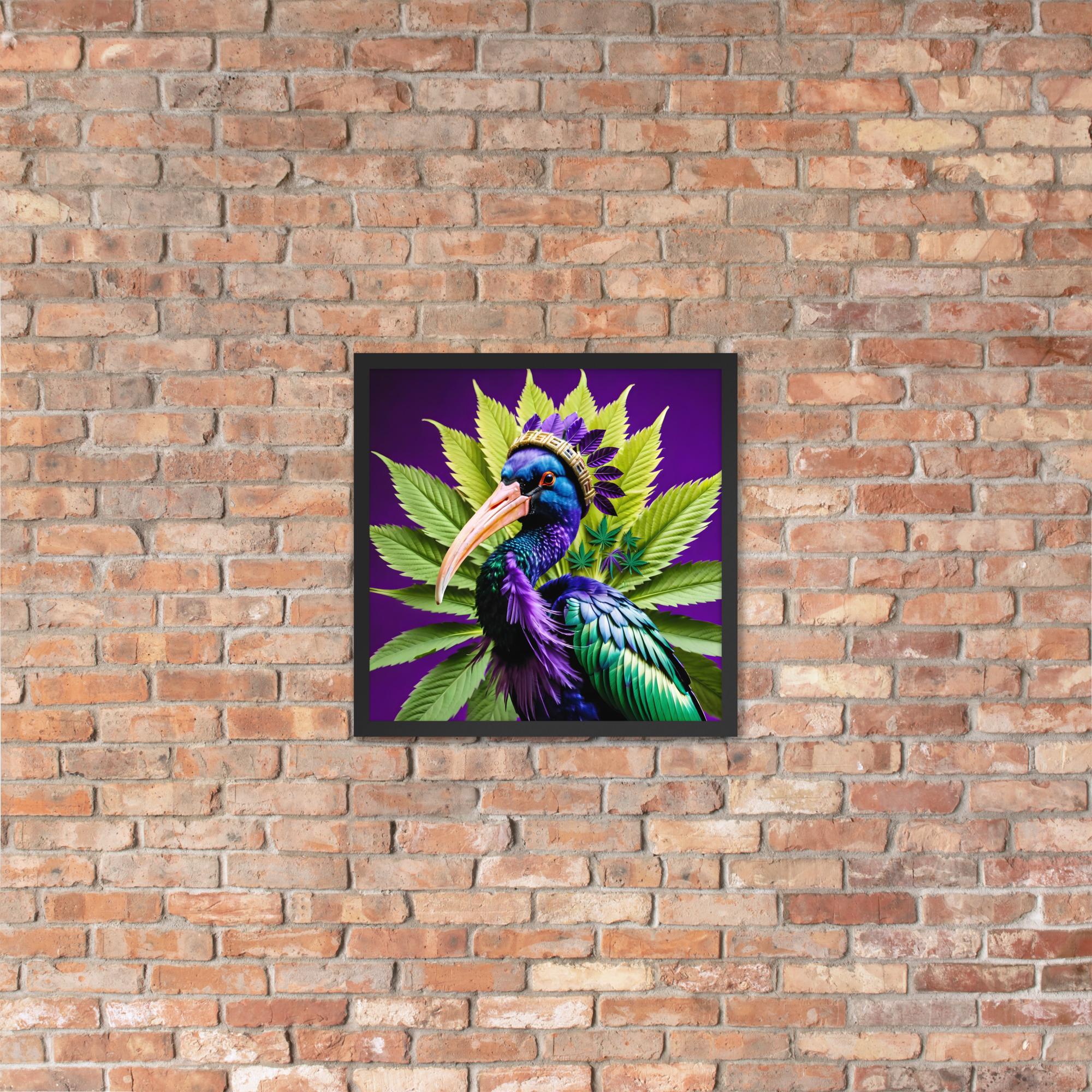 420 Ibis: Design 01 – Framed photo paper poster - Image 41