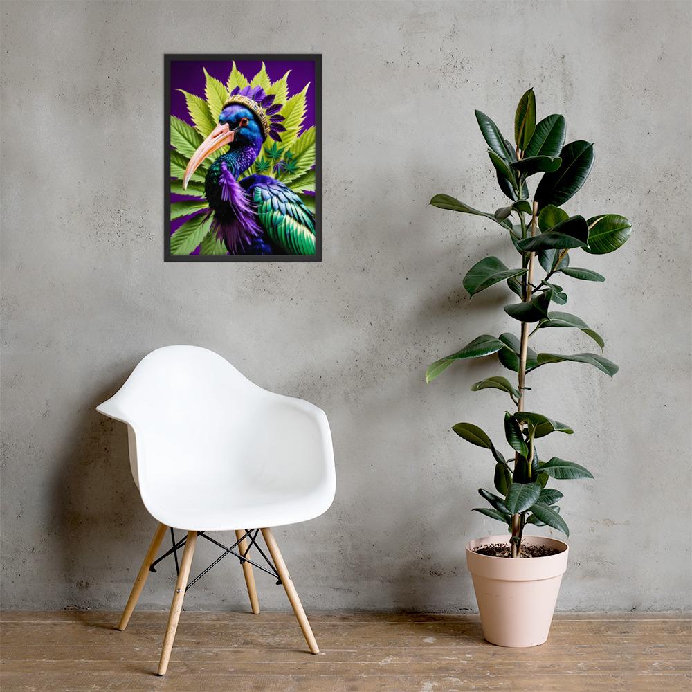 420 Ibis: Design 01 – Framed photo paper poster - Image 42