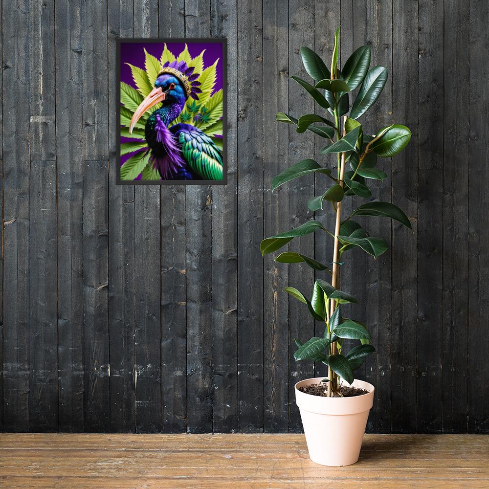 420 Ibis: Design 01 – Framed photo paper poster - Image 44